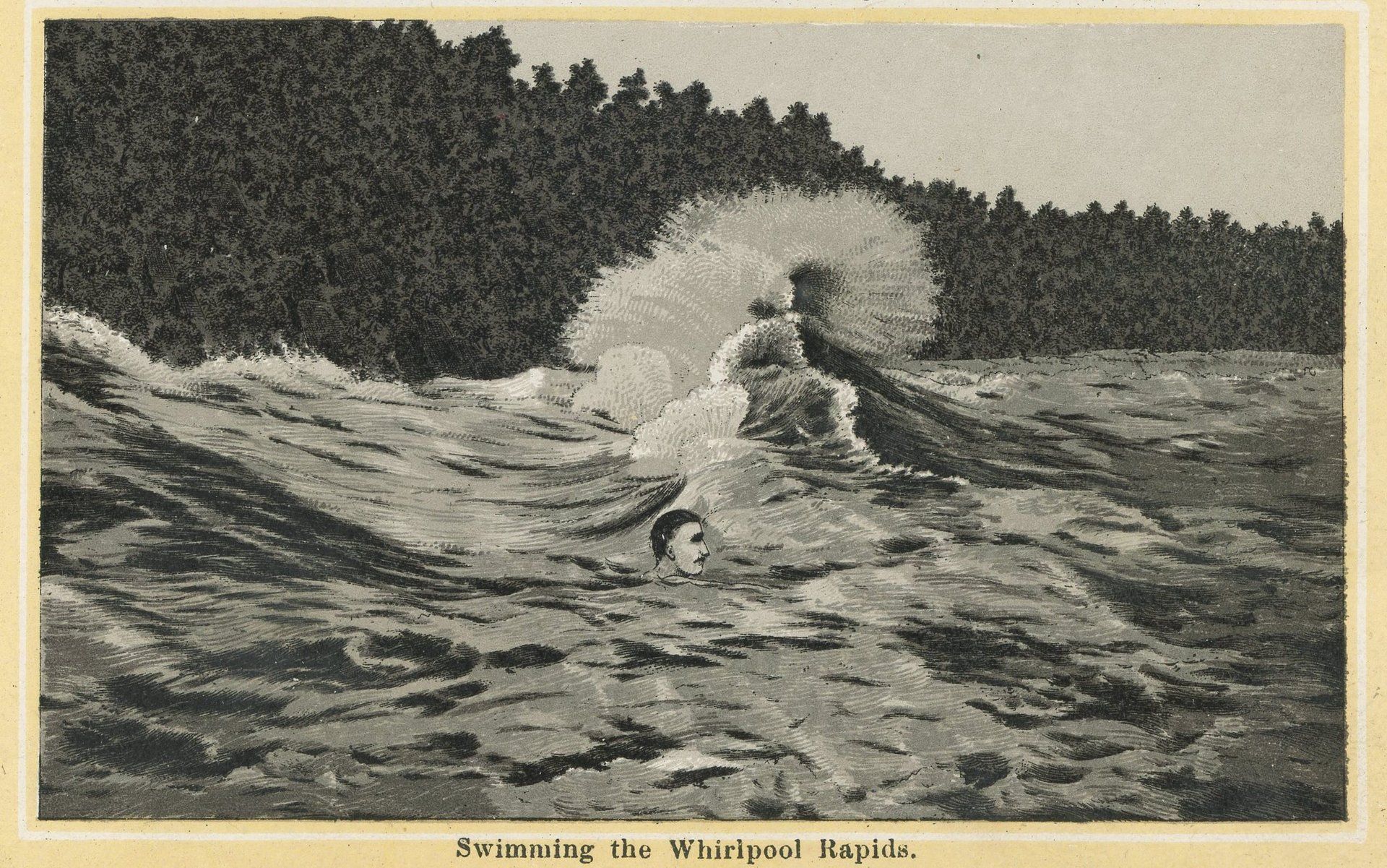 Swimming the Whirlpool Rapids.