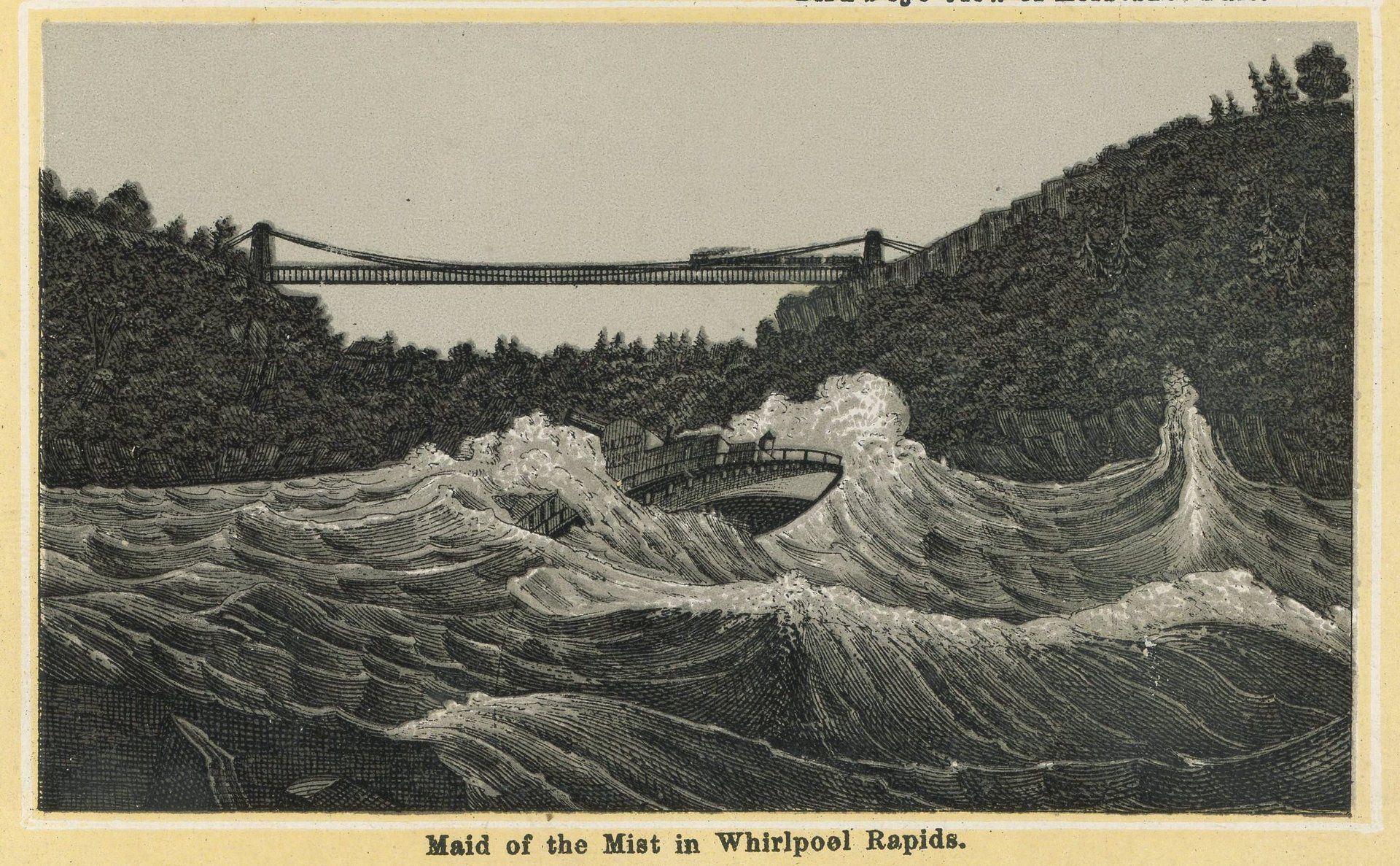 Maid of the Mist in Whirlpool Rapids.