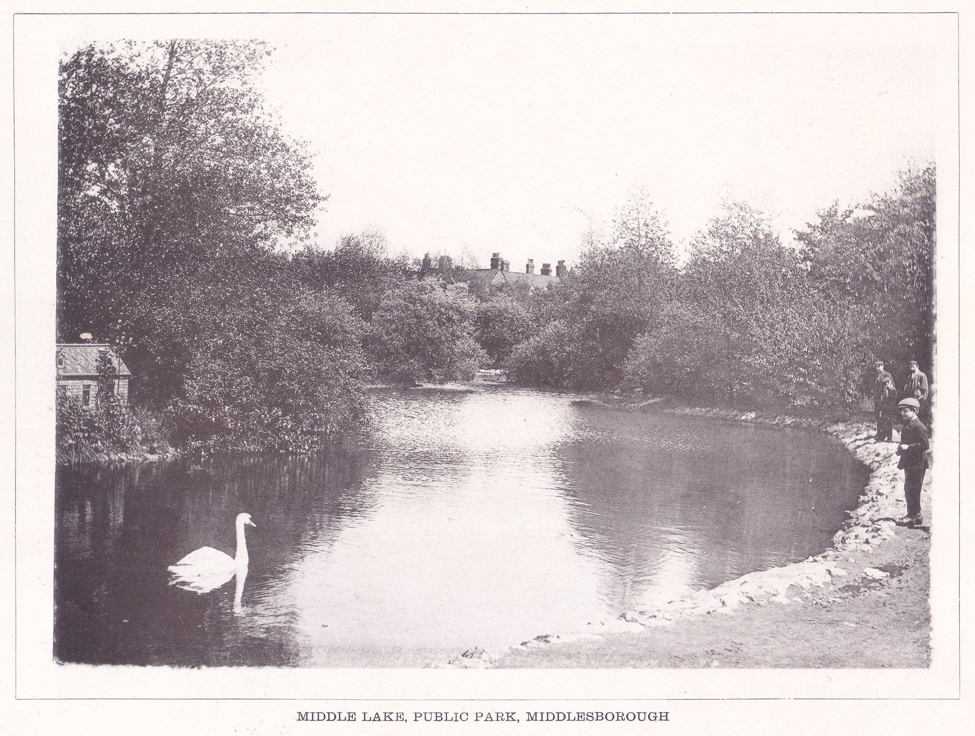 MIDDLE LAKE, PUBLIC PARK, MIDDLESBROUGH