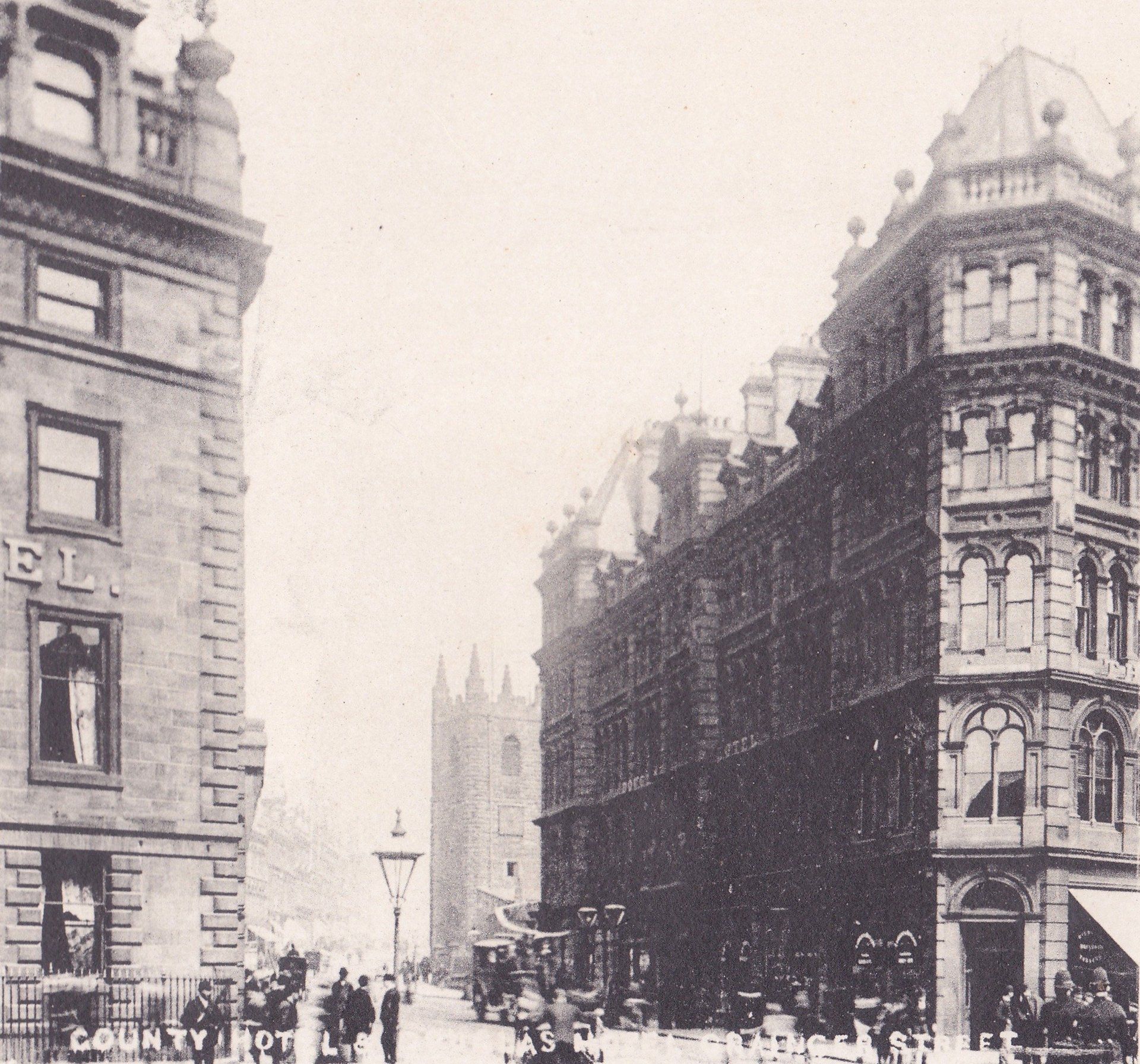 COUNTY HOTEL & DOUGLAS HOTEL GRAINGER STREET.