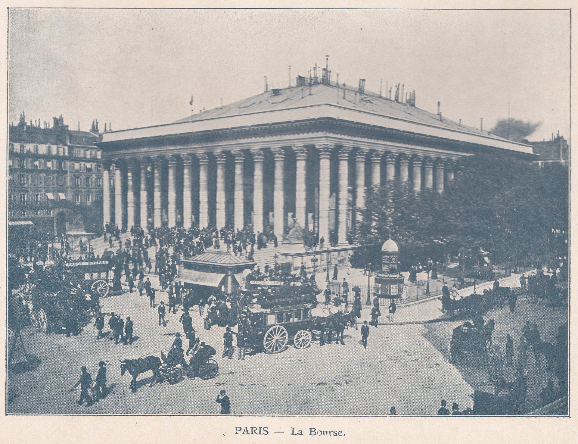 PARIS - La Bourse.