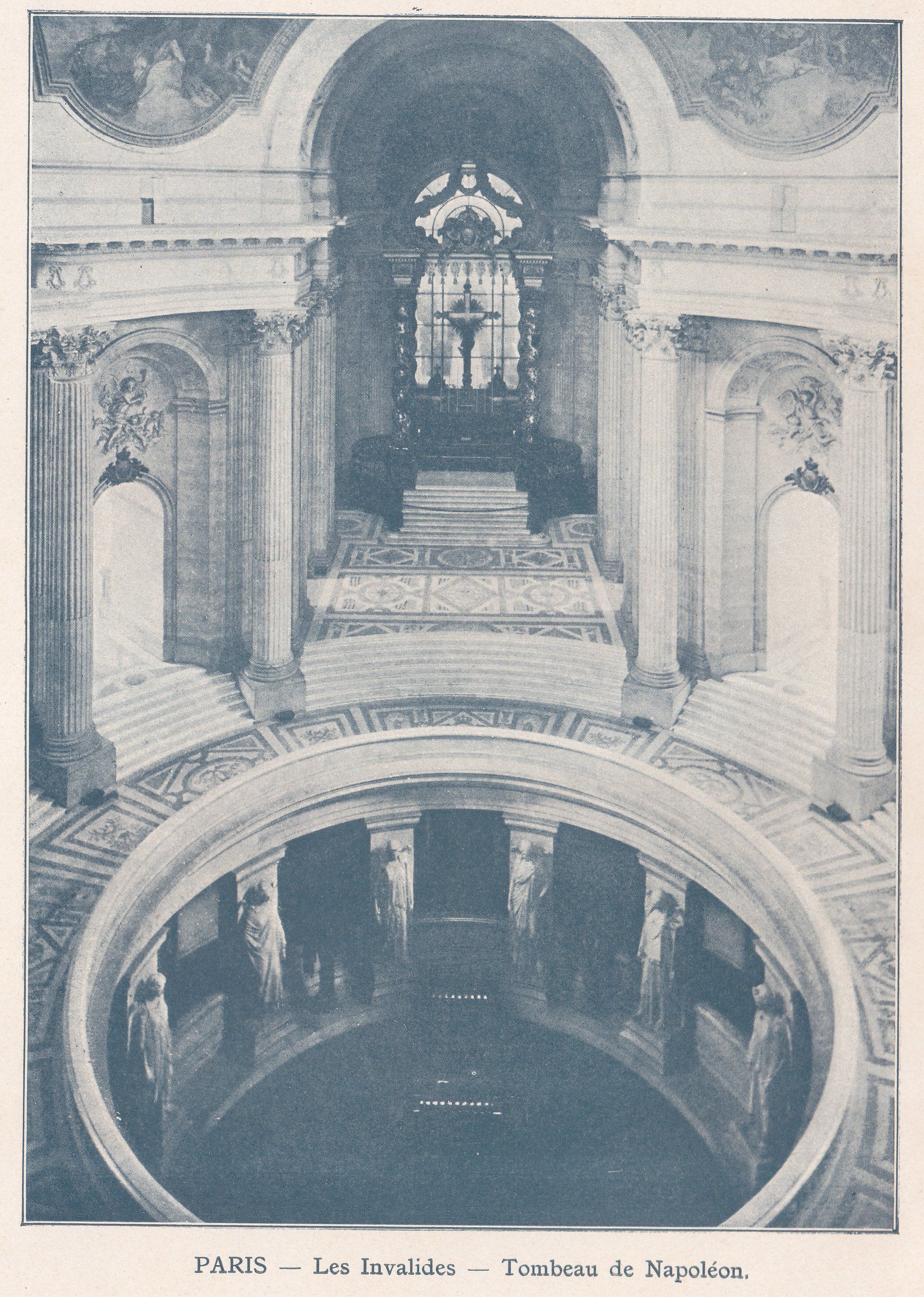 PARIS - Les Invalides - Tombeau de Napoléon.