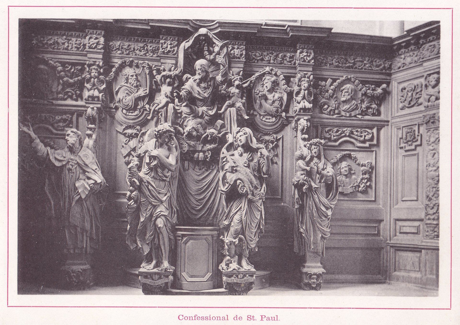 Confessional de St. Paul.