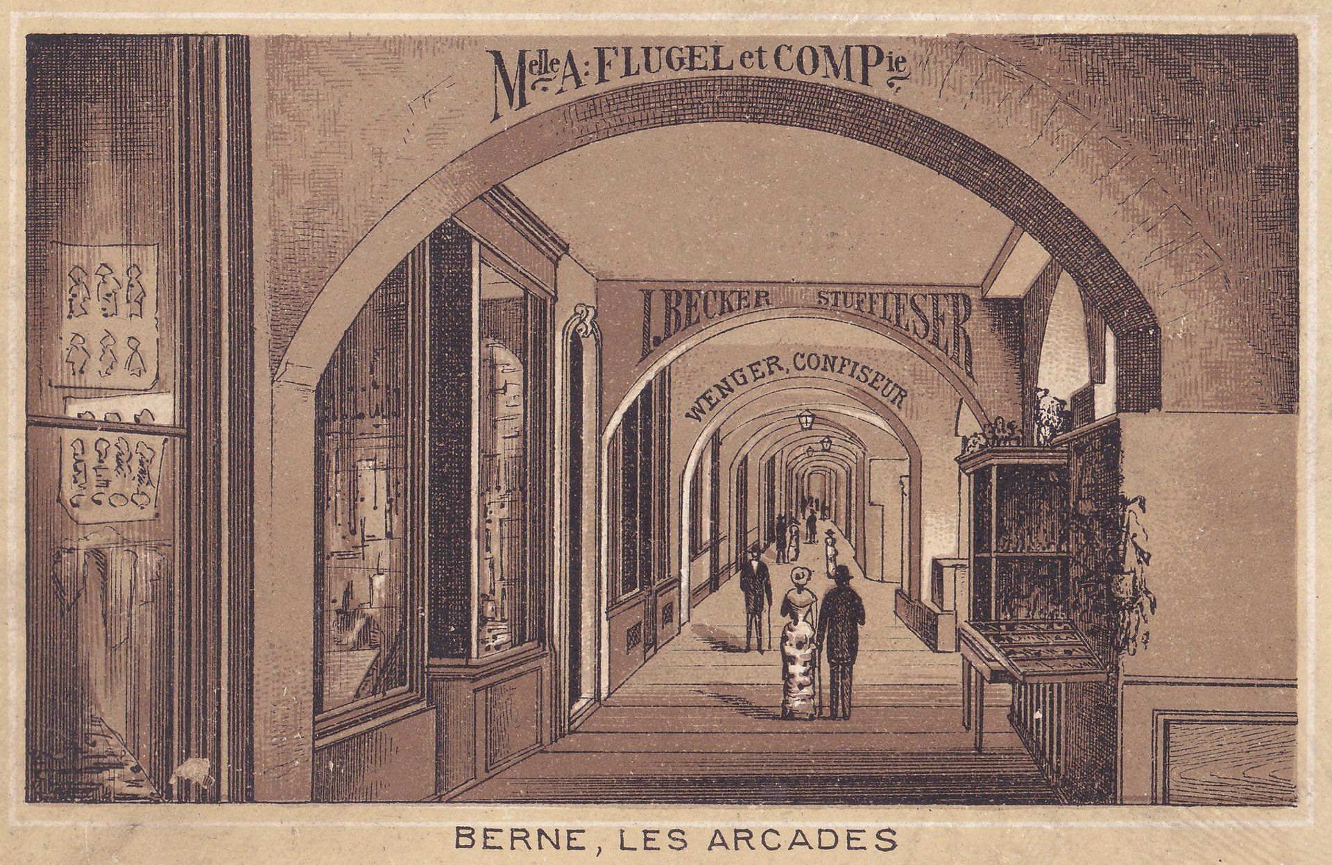 BERNE, LES ARCADES