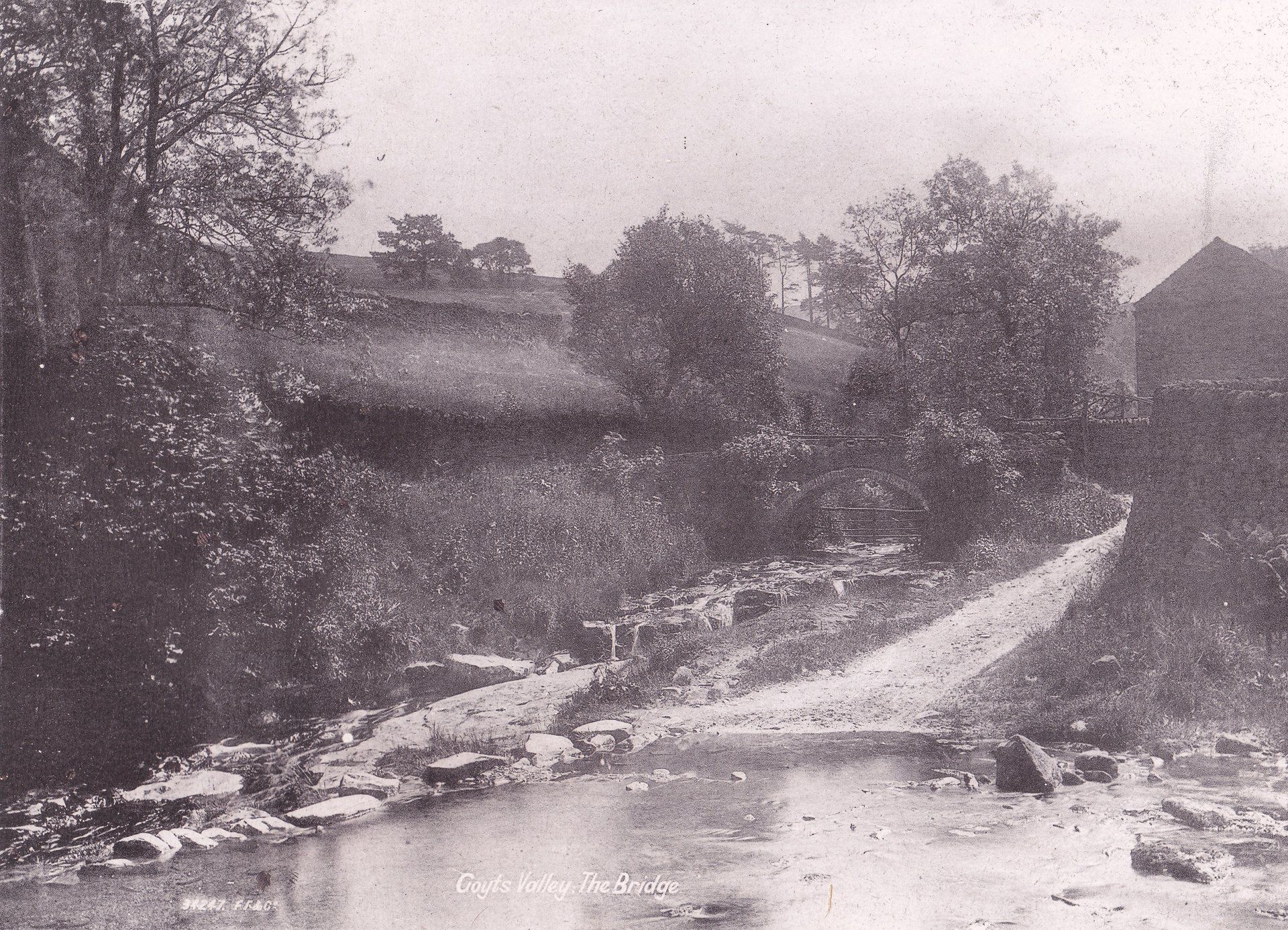 Goyt Valley; The bridge.