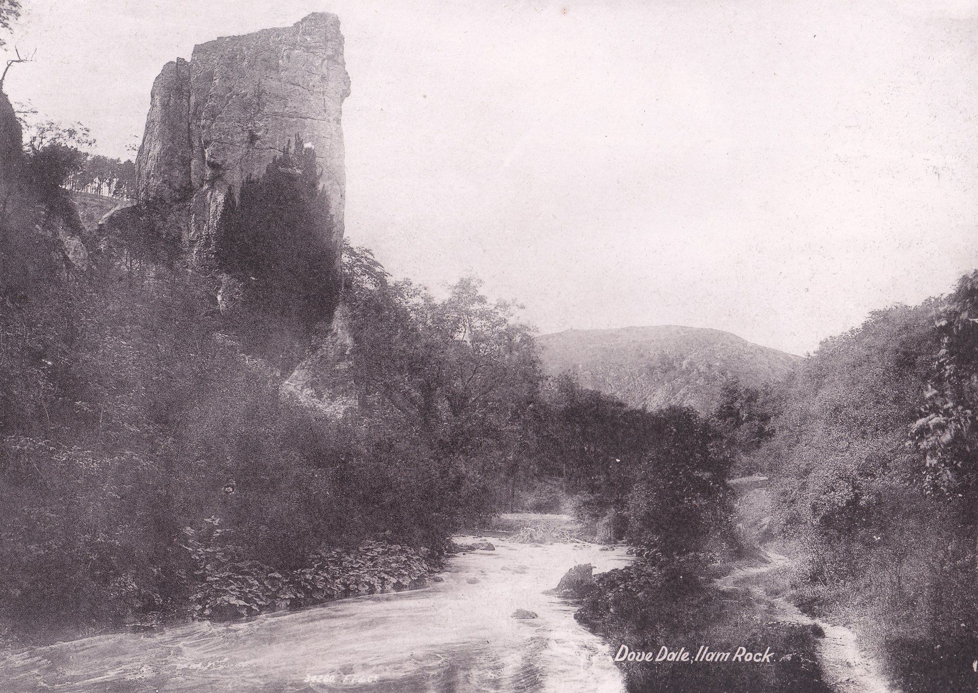 Dove Dale; Ilam Rock.