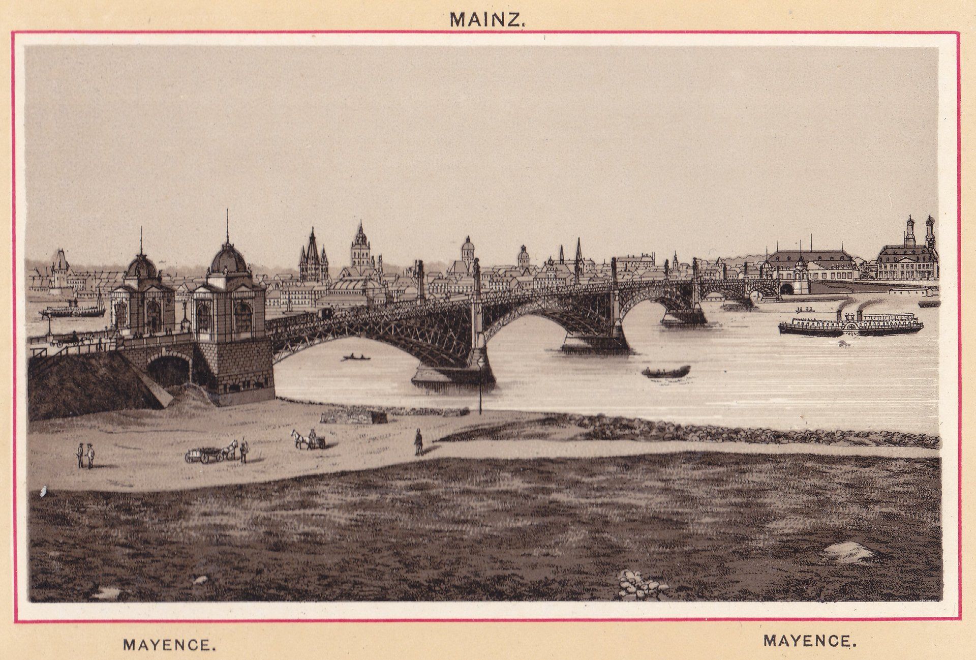MAINZ. MAYENCE. MAYENCE.