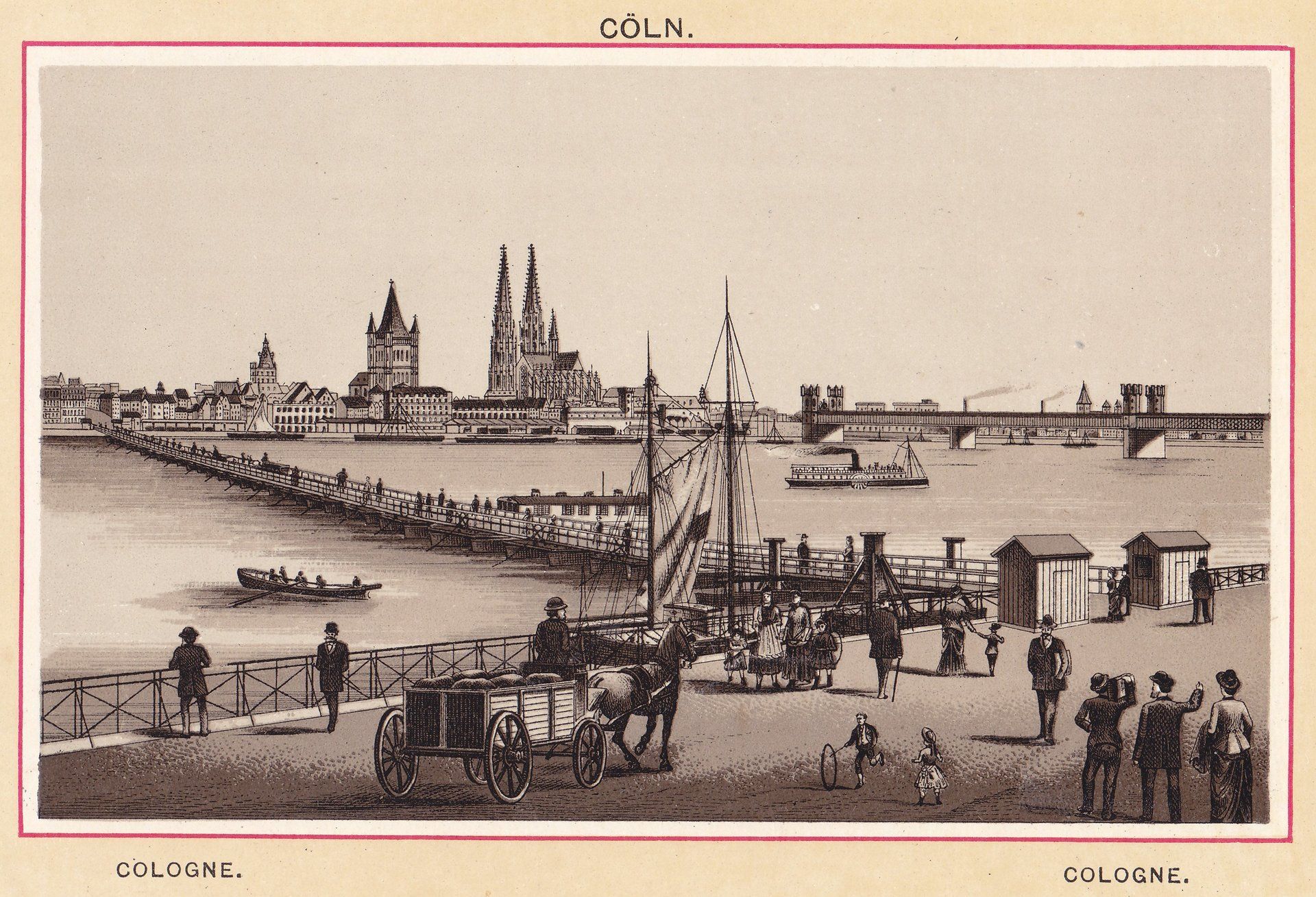 CÖLN. COLOGNE. COLOGNE.