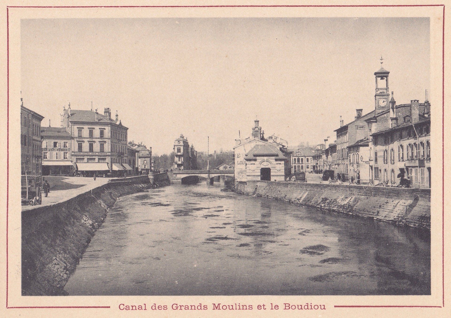 Canal des Grands Moulins et le Boudiou