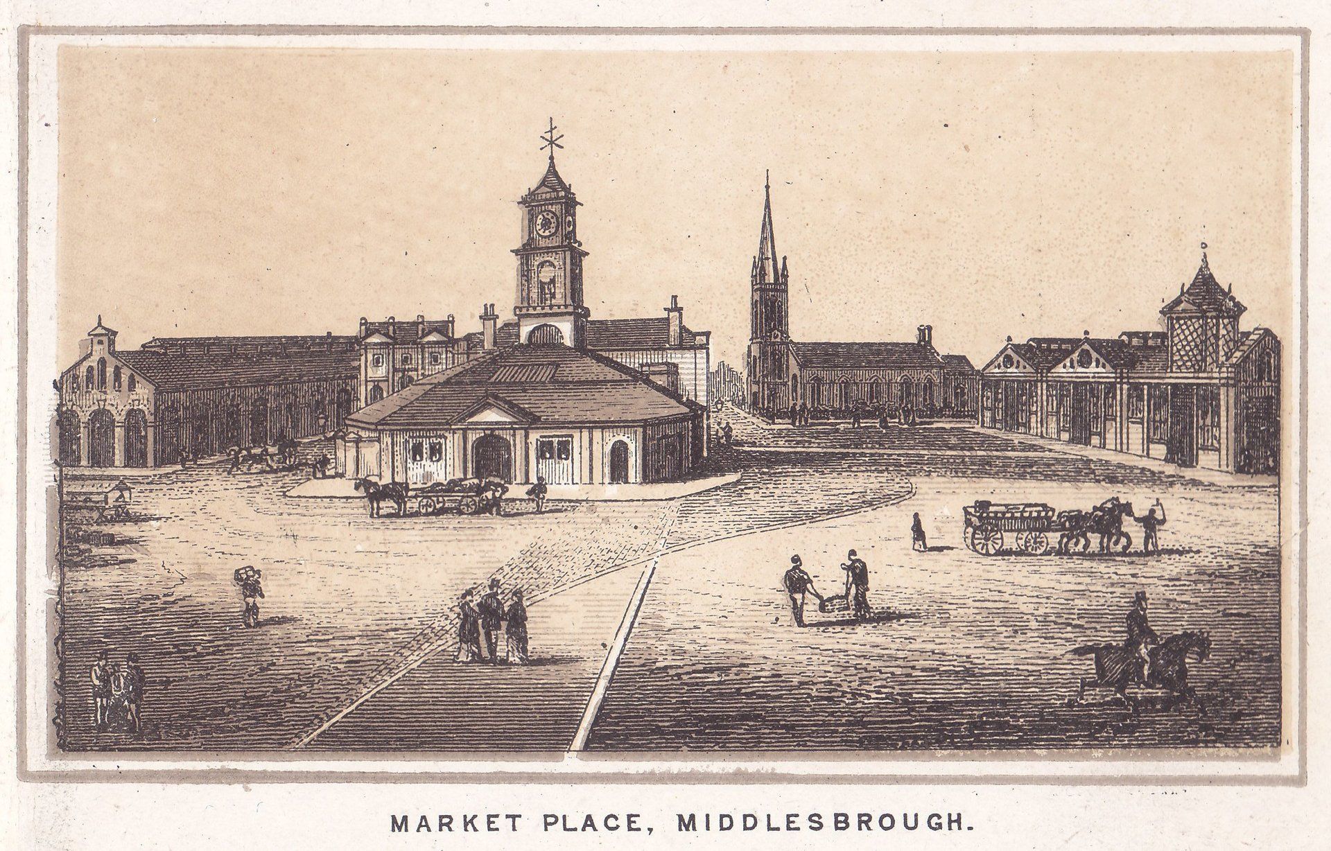 MARKET PLACE, MIDDLESBROUGH.