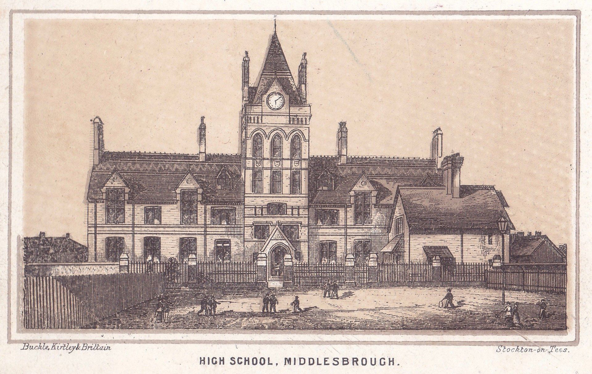 HIGH SCHOOL, MIDDLESBROUGH.
