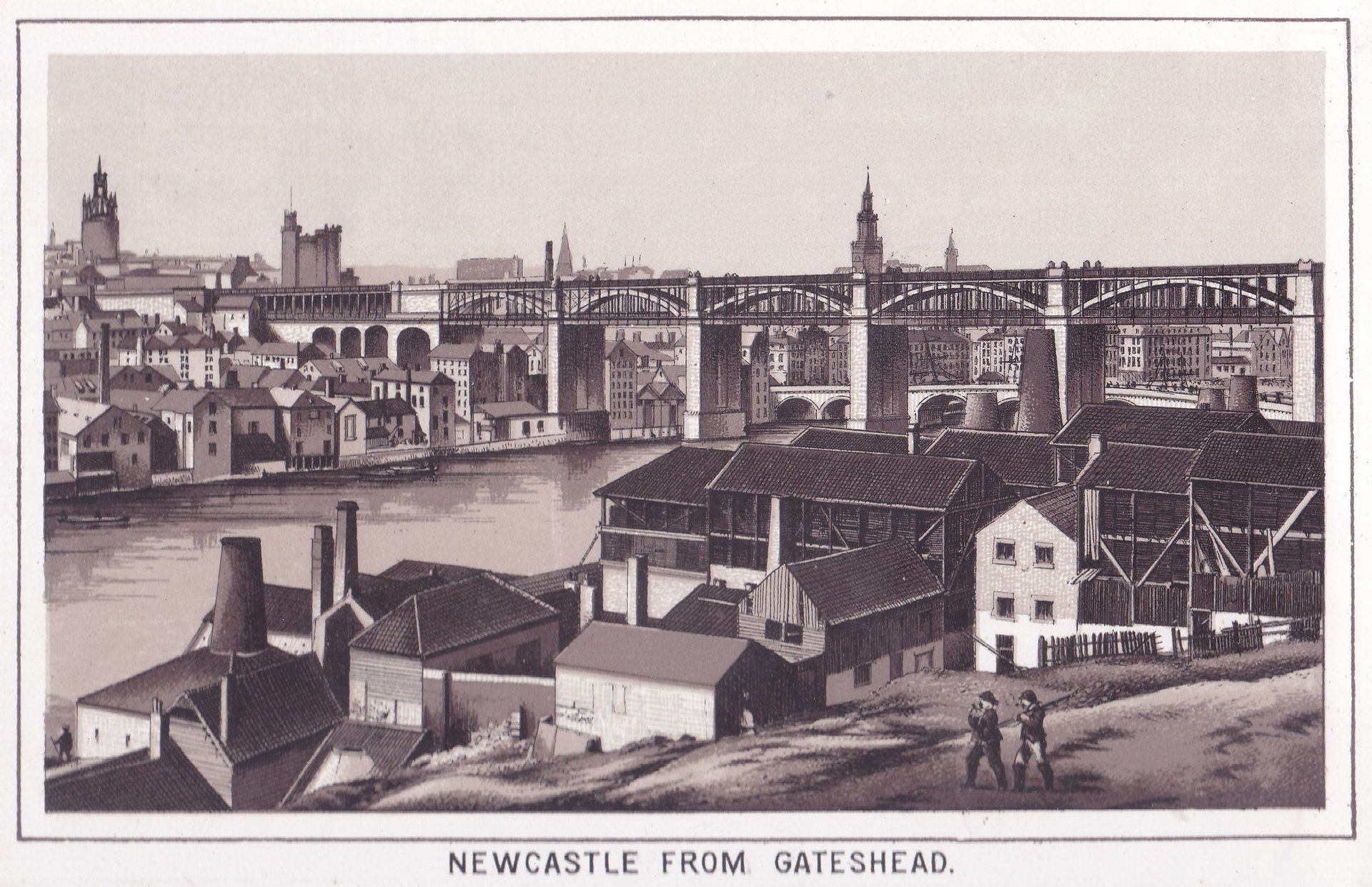 NEWCASTLE FROM GATESHEAD.