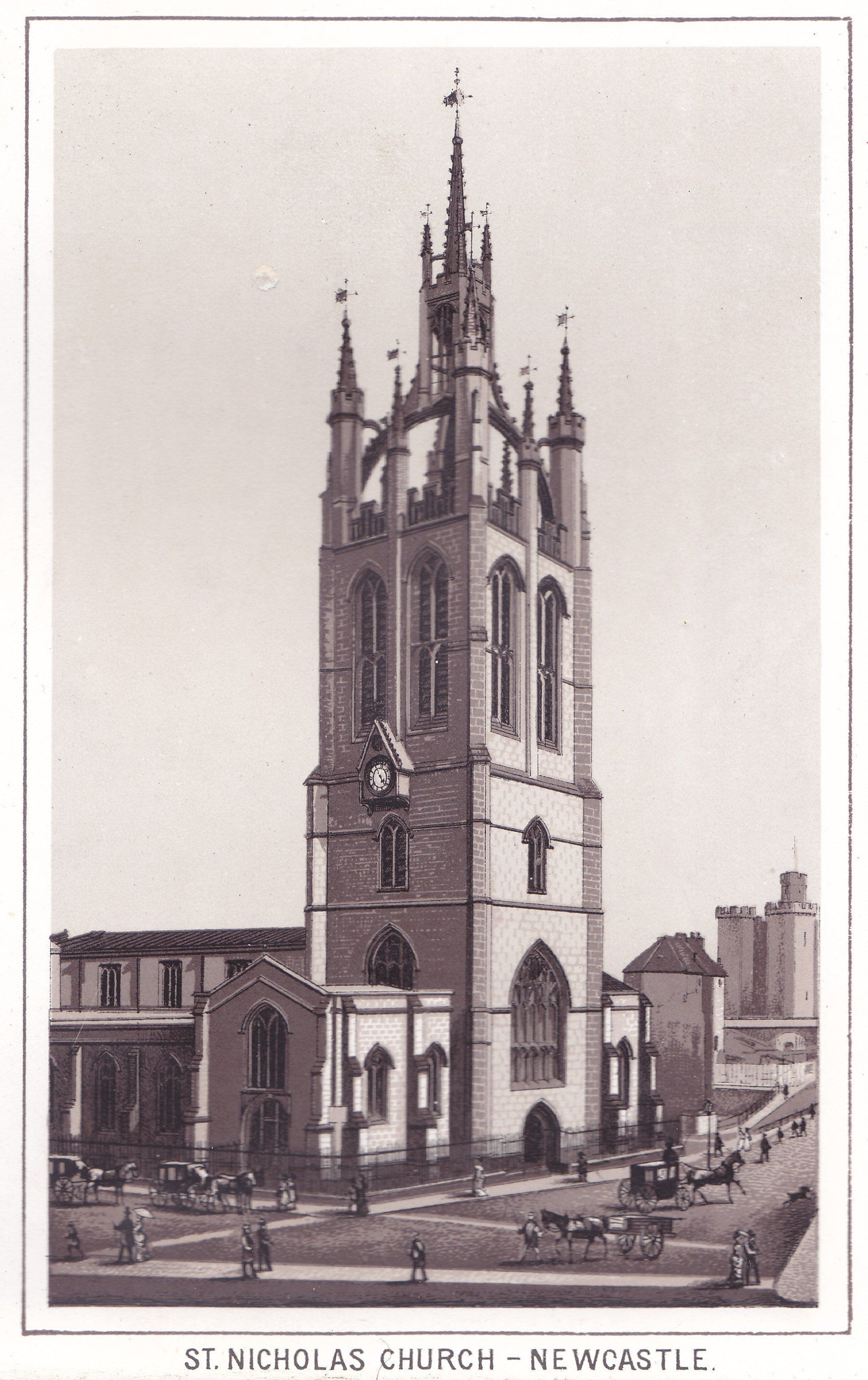 ST. NICHOLAS CHURCH - NEWCASTLE.