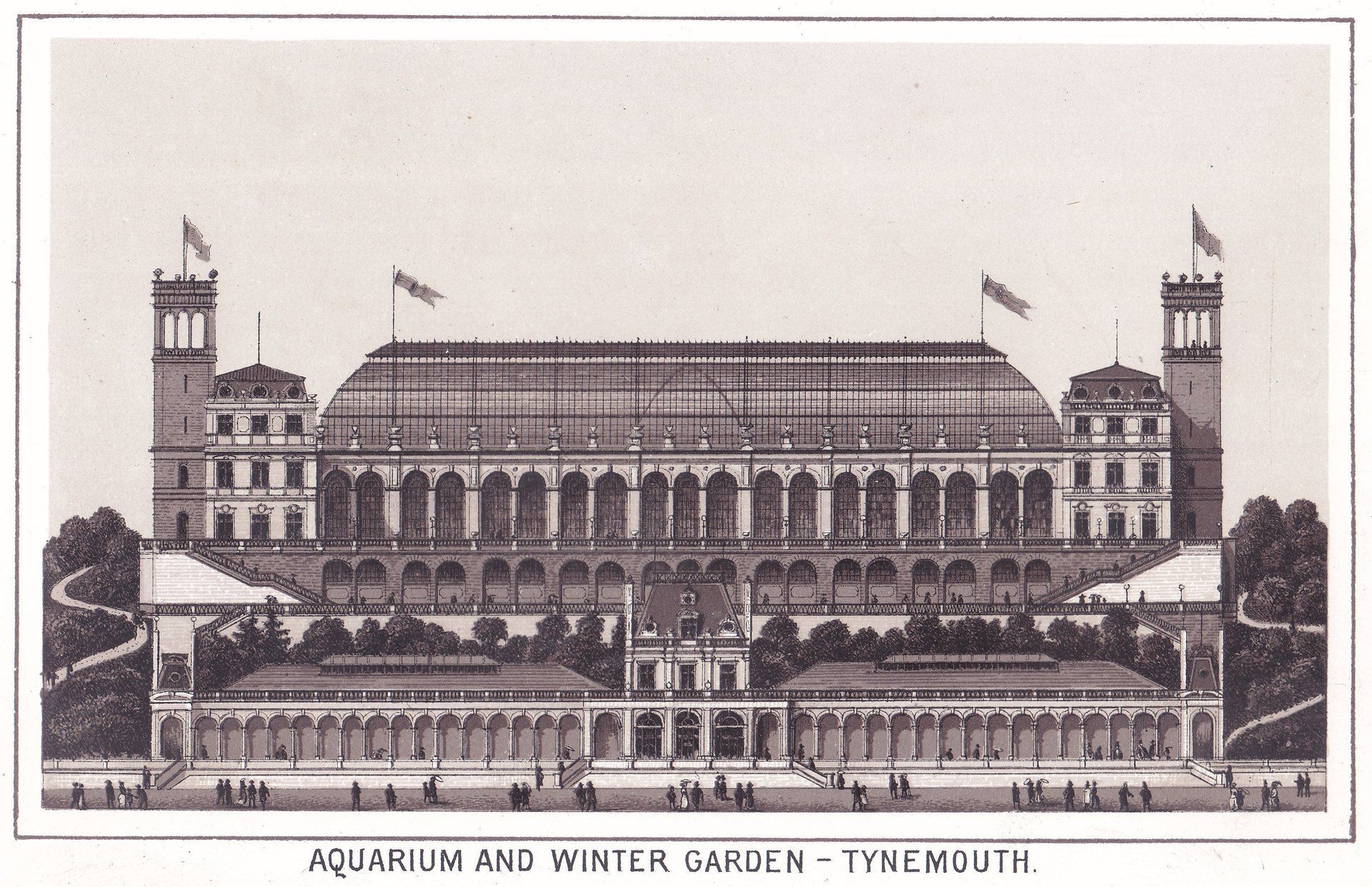 AQUARIUM AND WINTER GARDEN - TYNEMOUTH.
