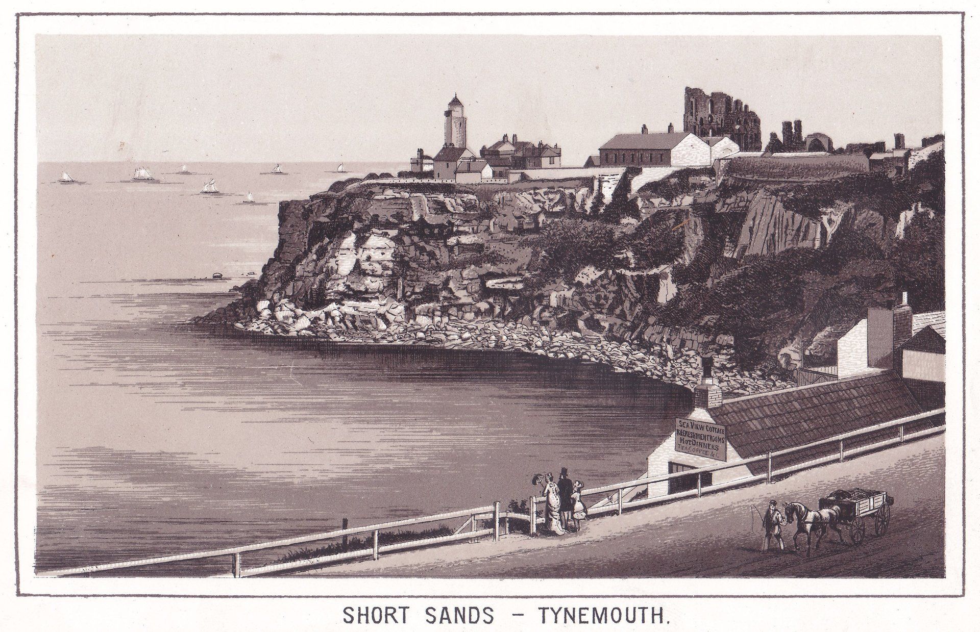 SHORT SANDS - TYNEMOUTH.