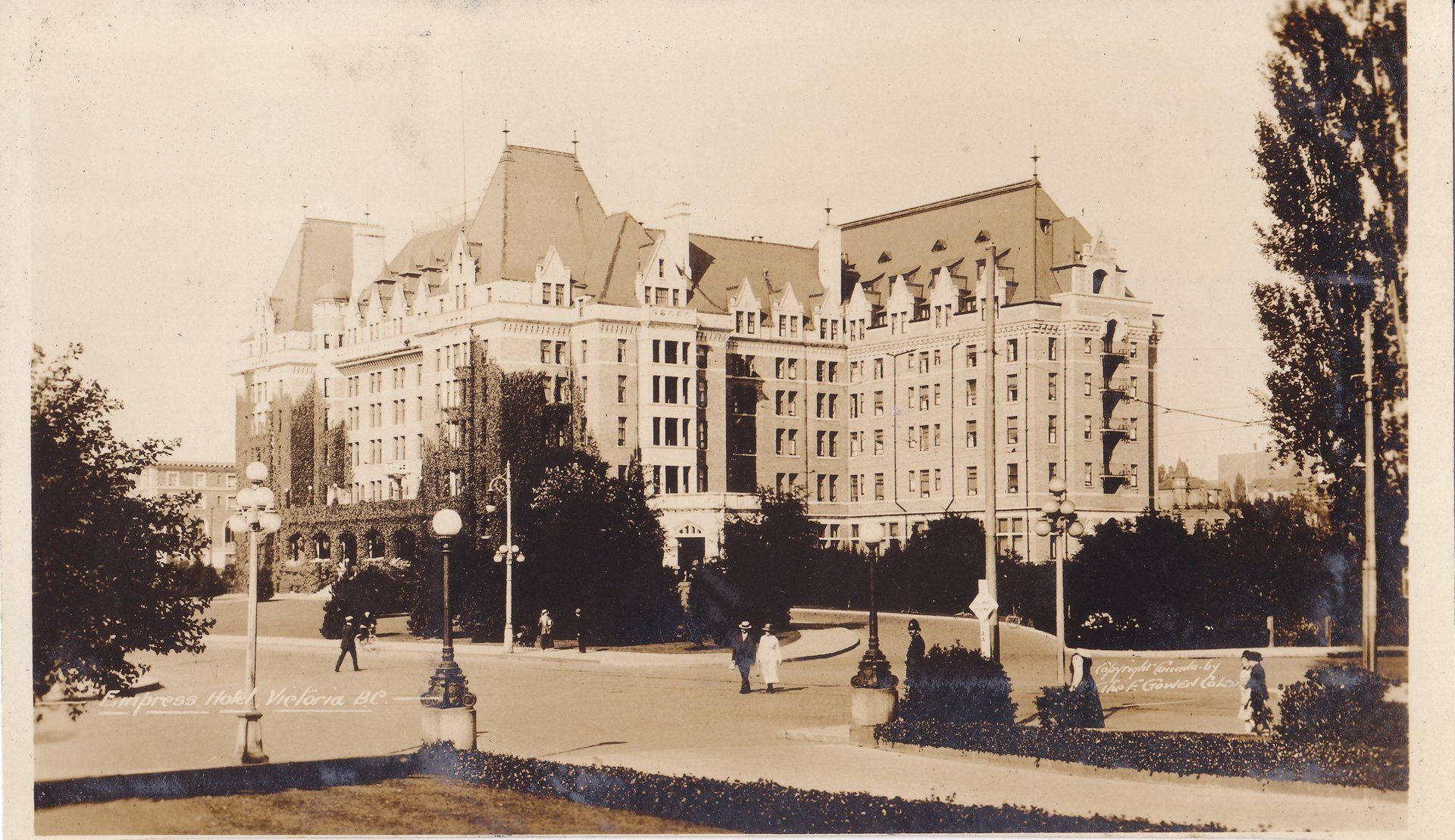 - Empress Hotel, Victoria B.C. -
