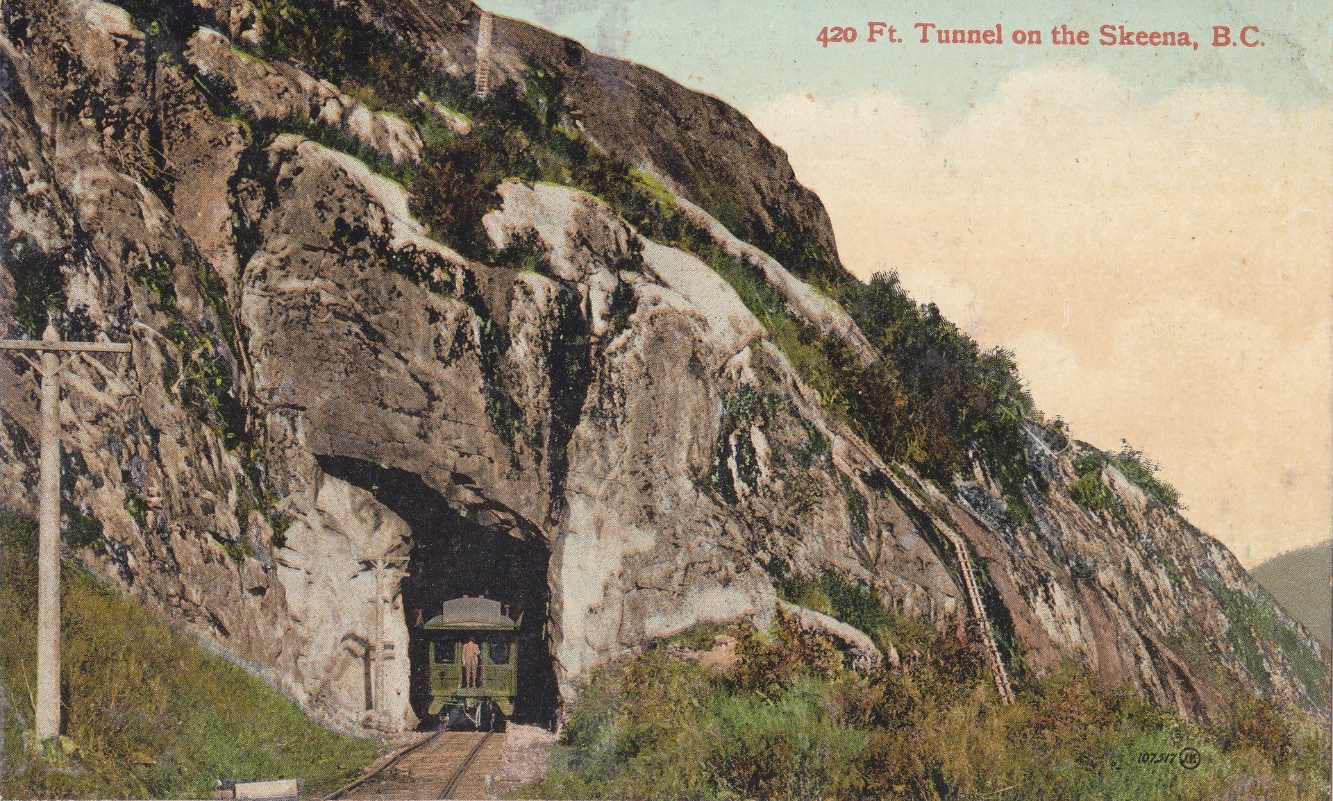 420 Ft. Tunnel on the Skeena, B.C.