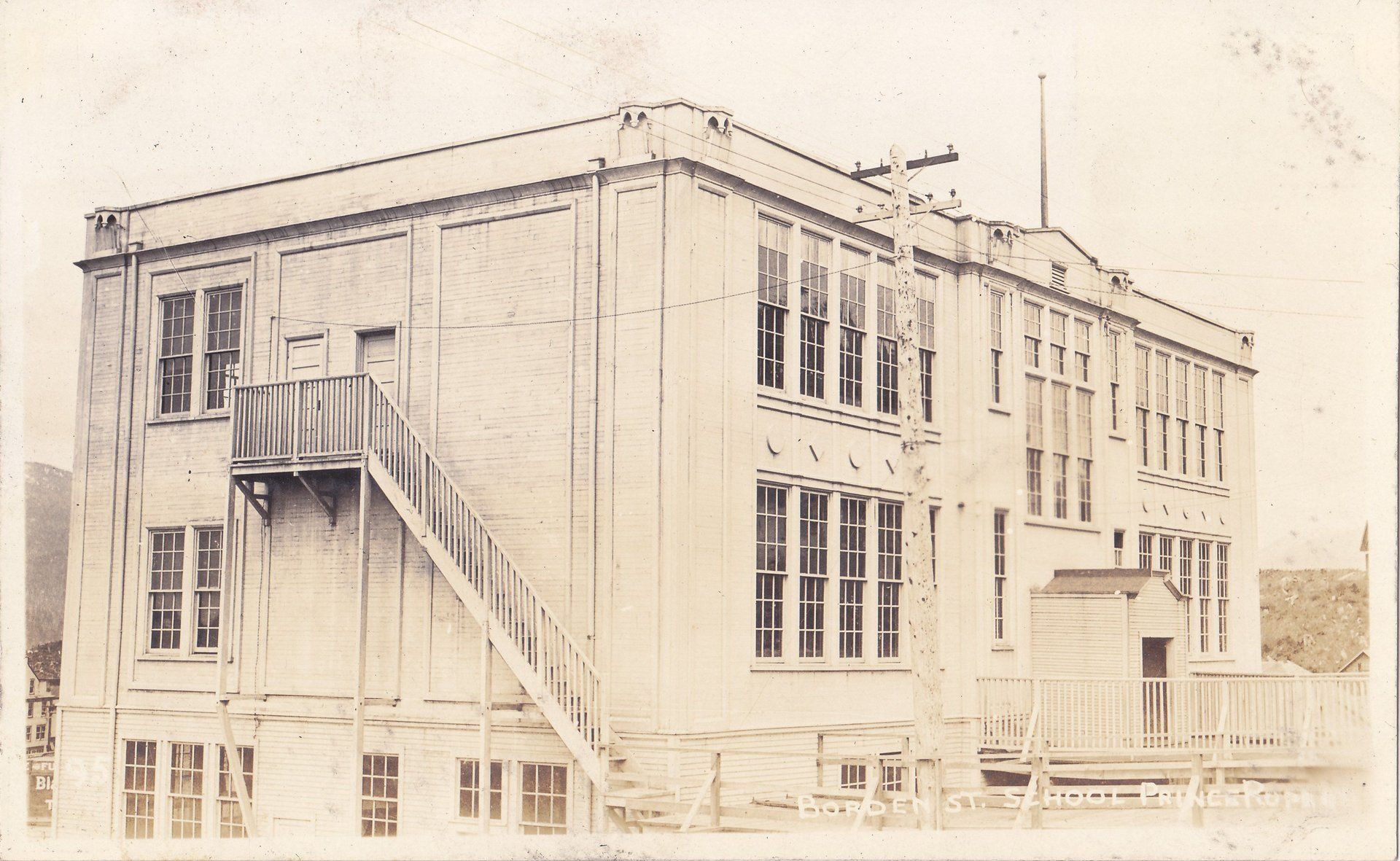 BORDEN ST. SCHOOL PRINCE RUPERT