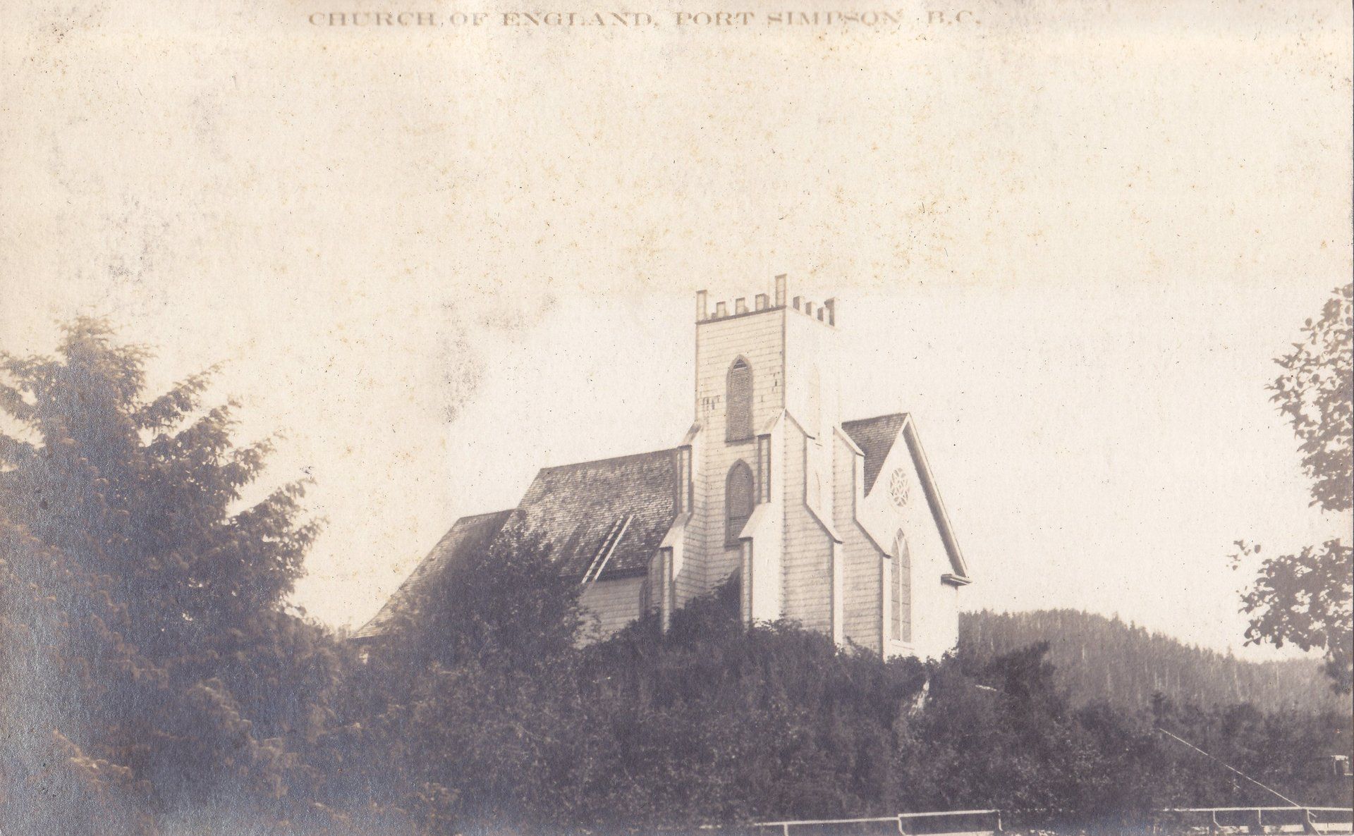 CHURCH OF ENGLAND PORT SIMPSON B.C.