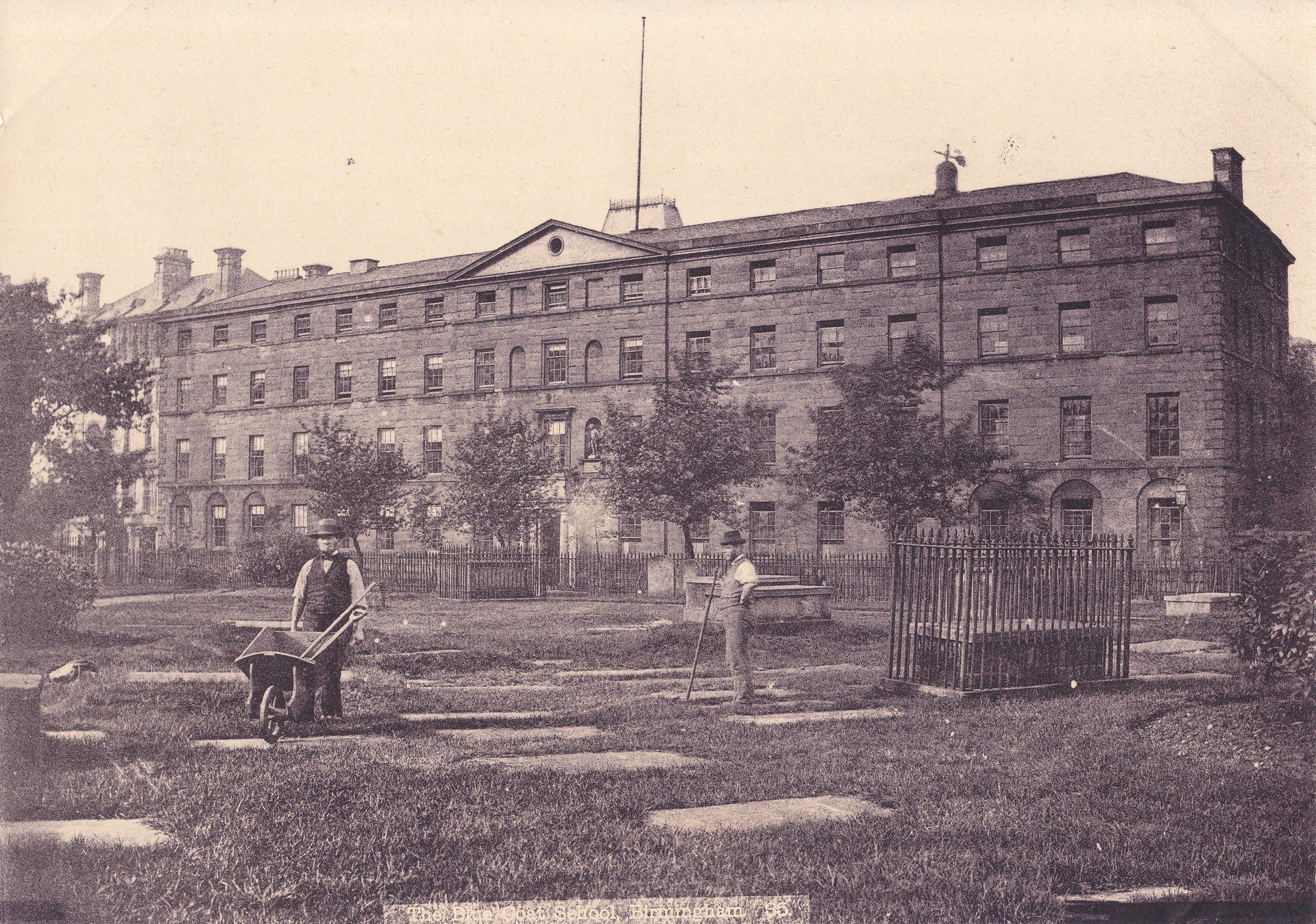 The Blue Coat School, Birmingham 35.