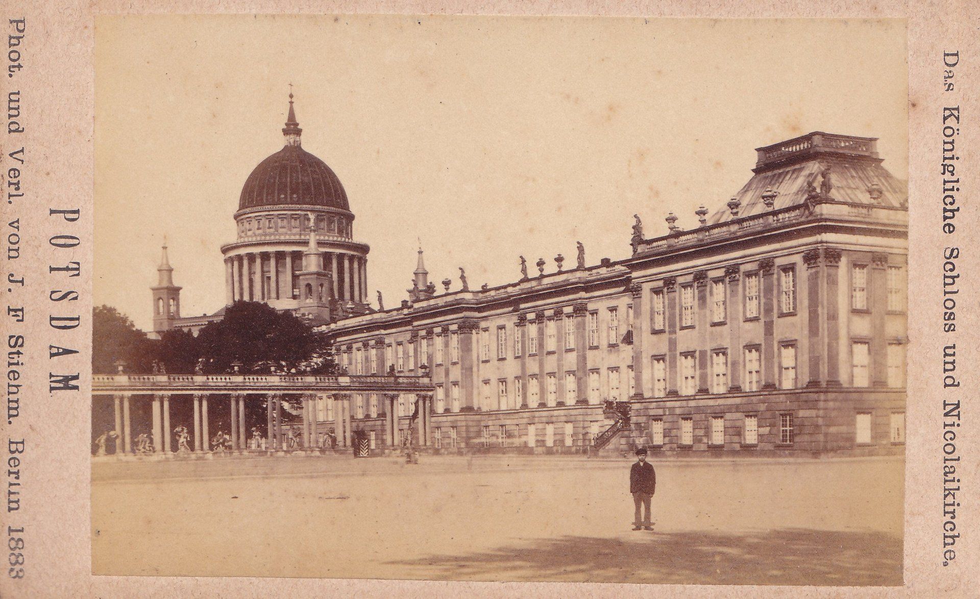 Das Königliche Schloss und Nicolaikirche.