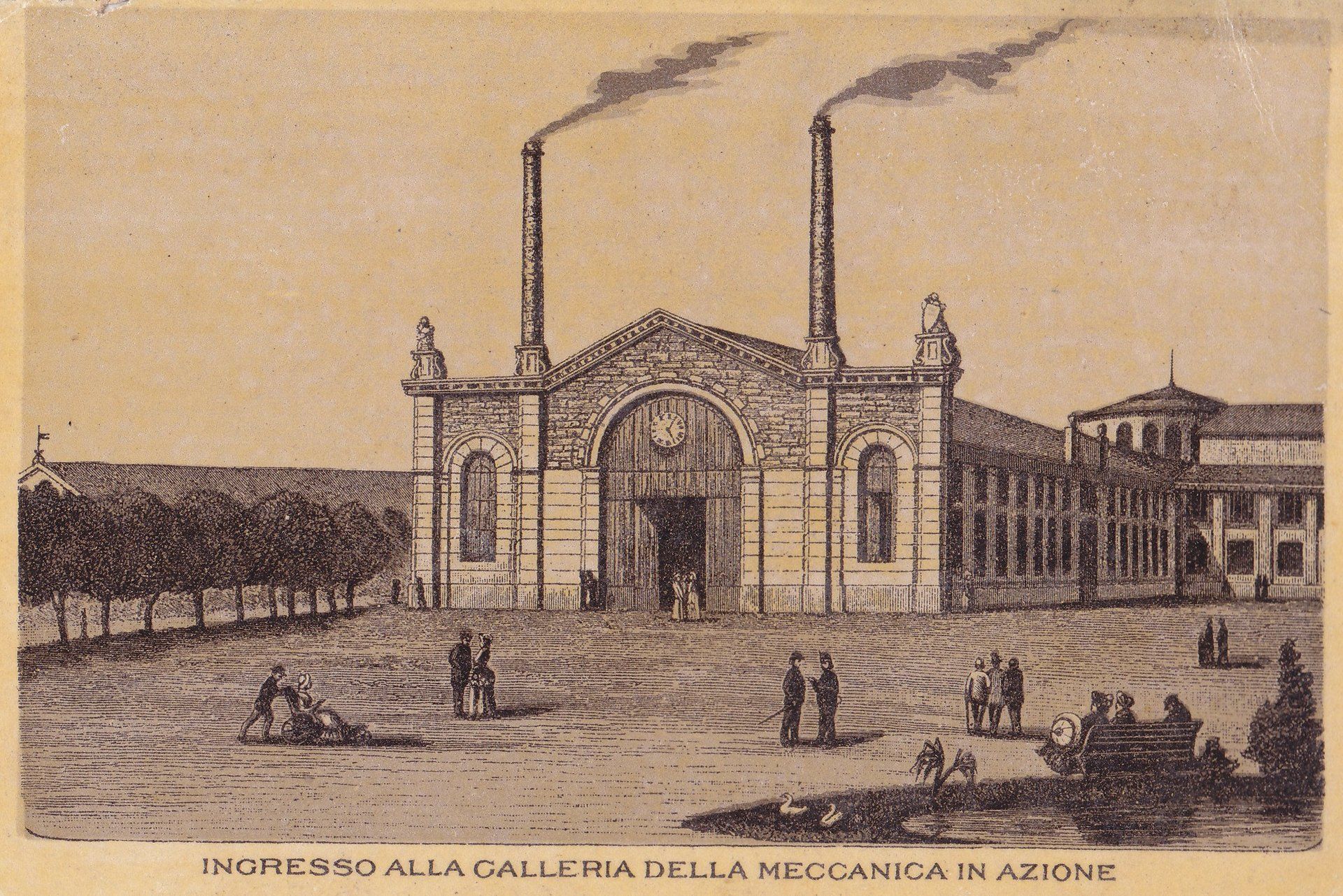 INGRESSO ALLA GALLERIA DELLA MECCANICA IN AZIONE