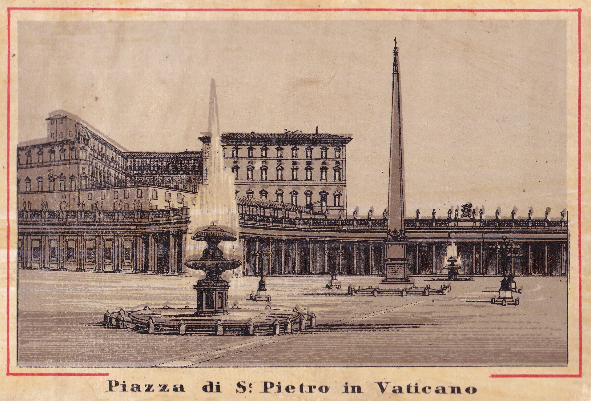 Piazza di St Pietro in Vaticano