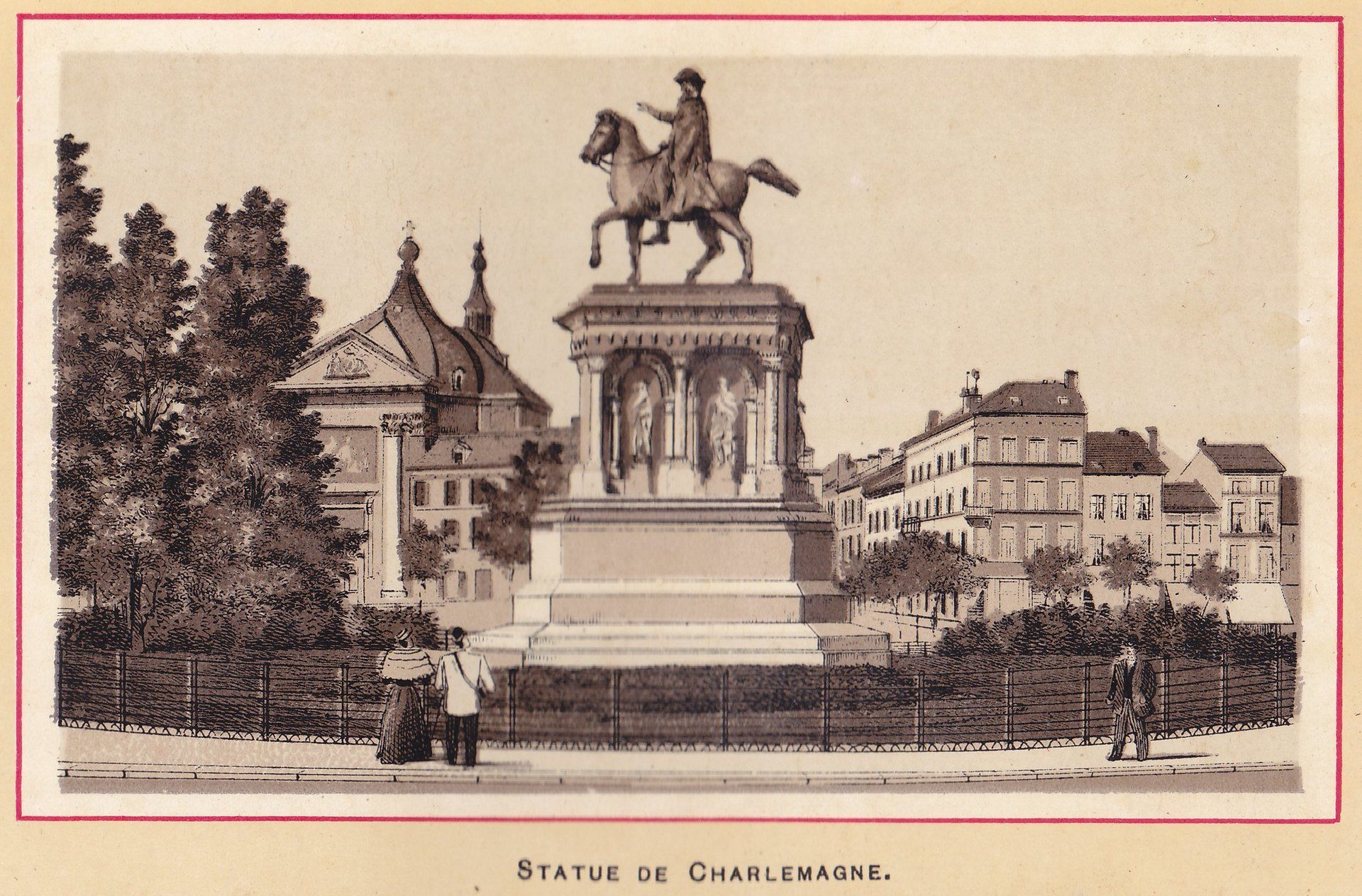 STATUE DE CHARLEMAGNE.
