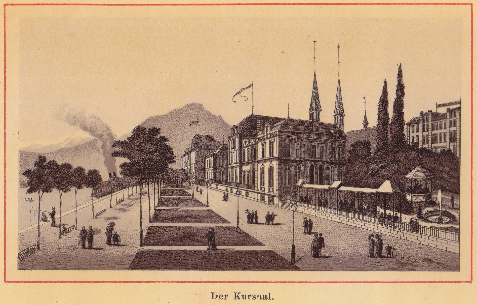Der Kursaal.
