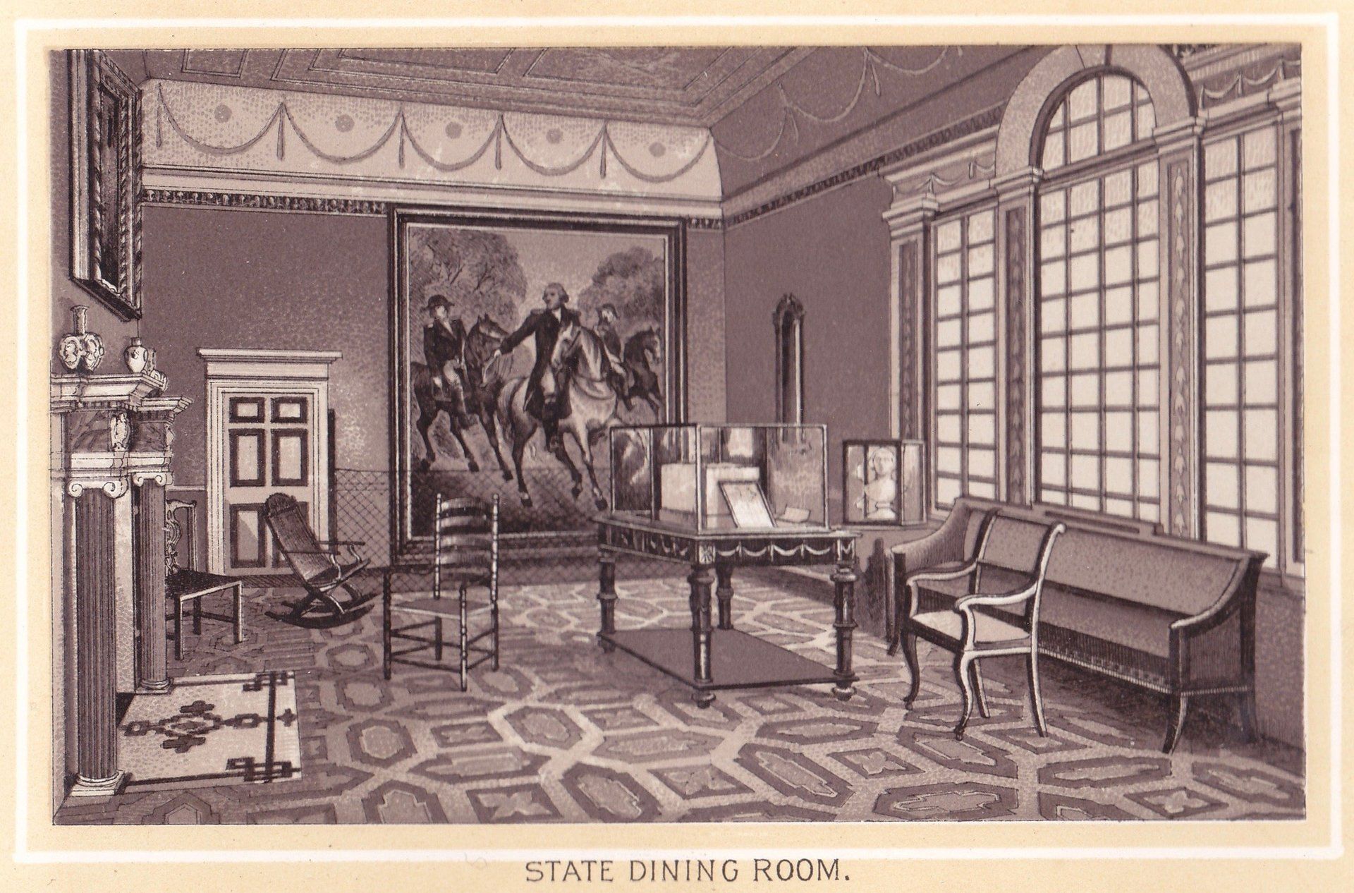 STATE DINING ROOM.