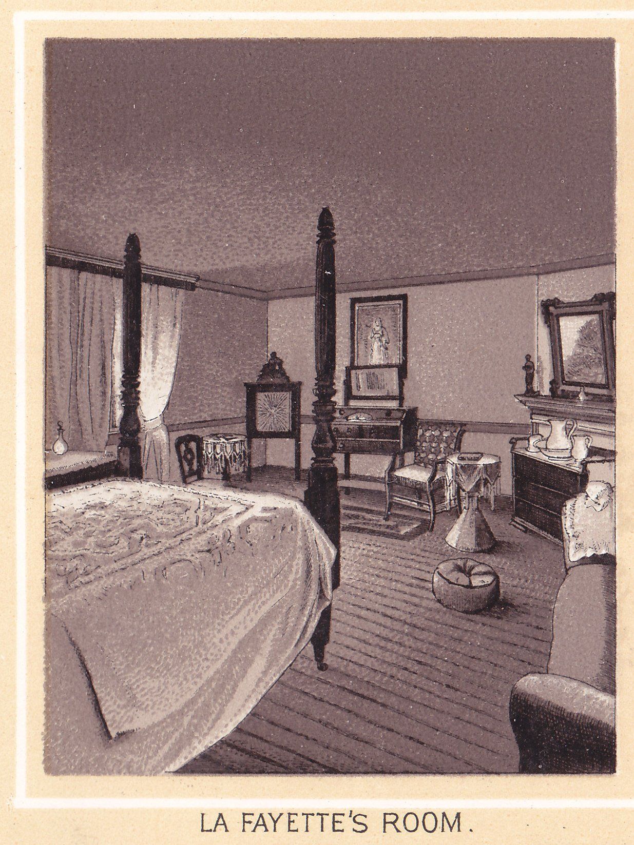 LA FAYETTE'S ROOM.