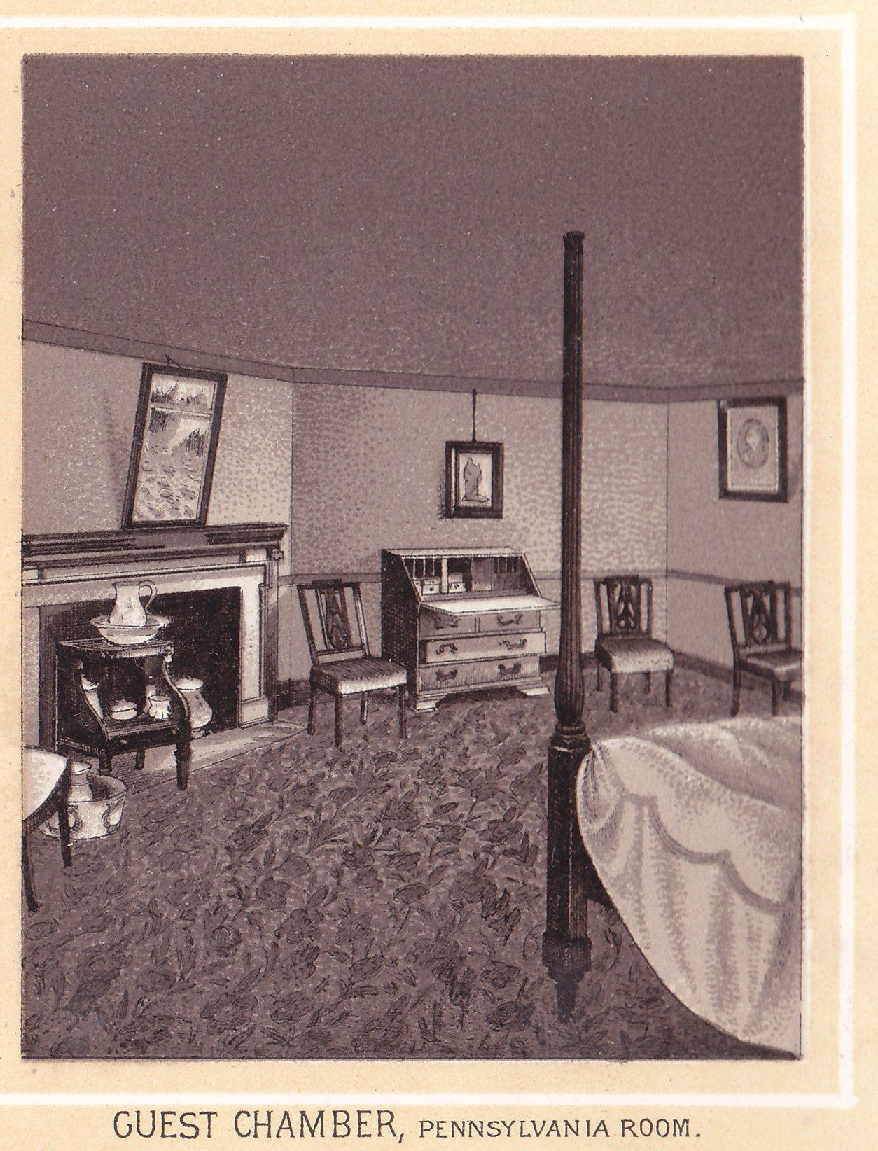 GUEST CHAMBER, PENNSYLVANIA ROOM.