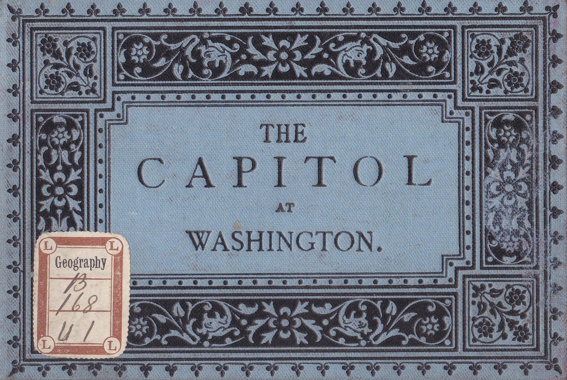 THE CAPITOL AT WASHINGTON.