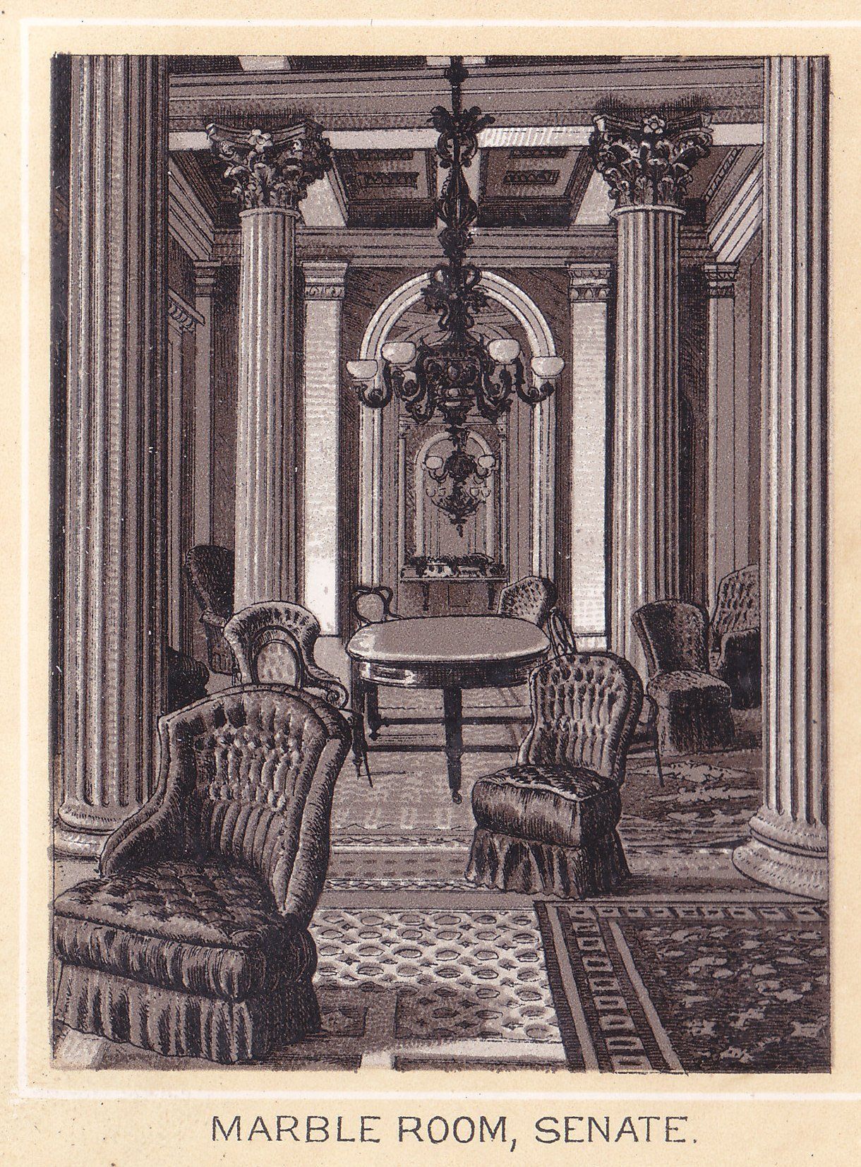 MARBLE ROOM, SENATE.