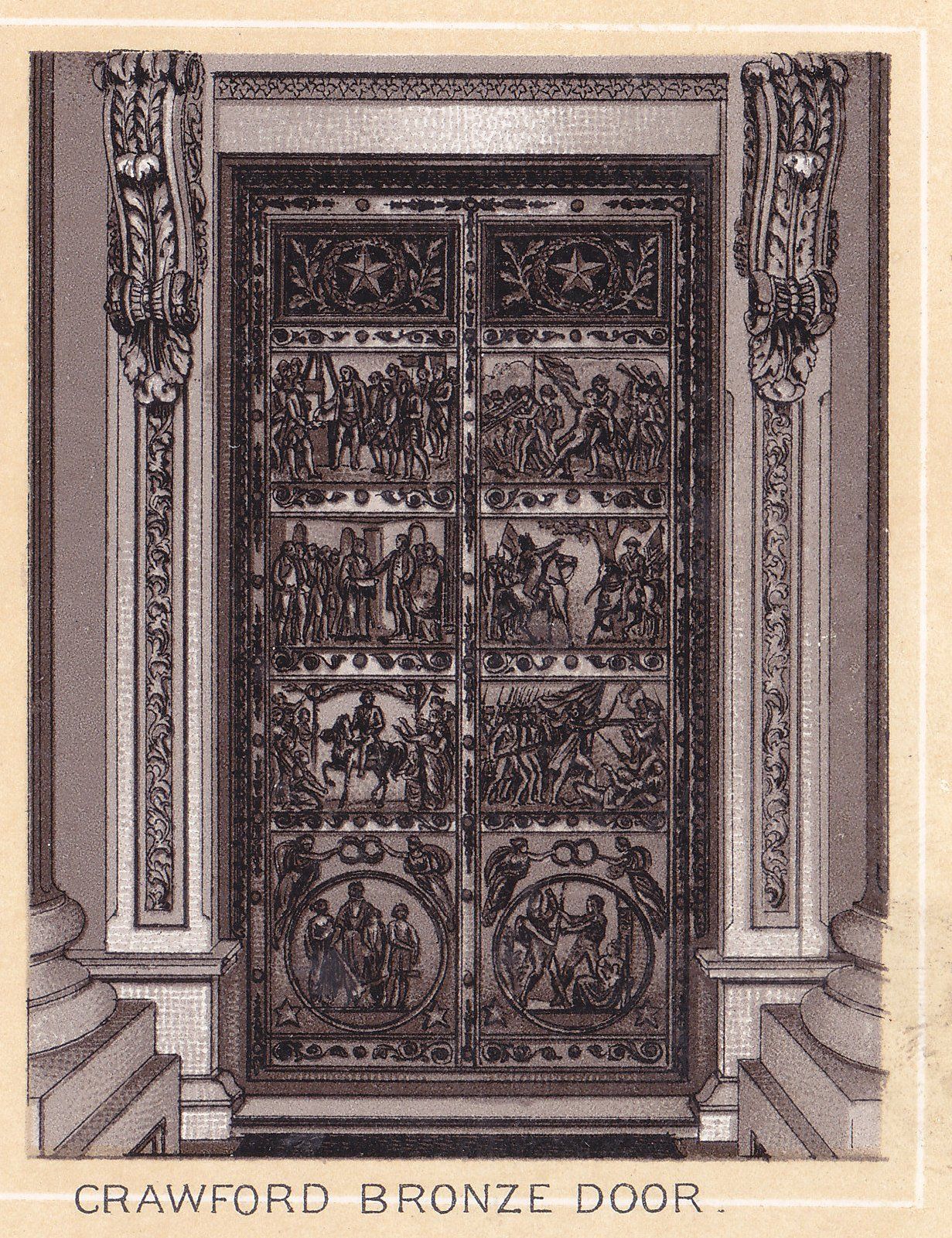 CRAWFORD BRONZE DOOR.