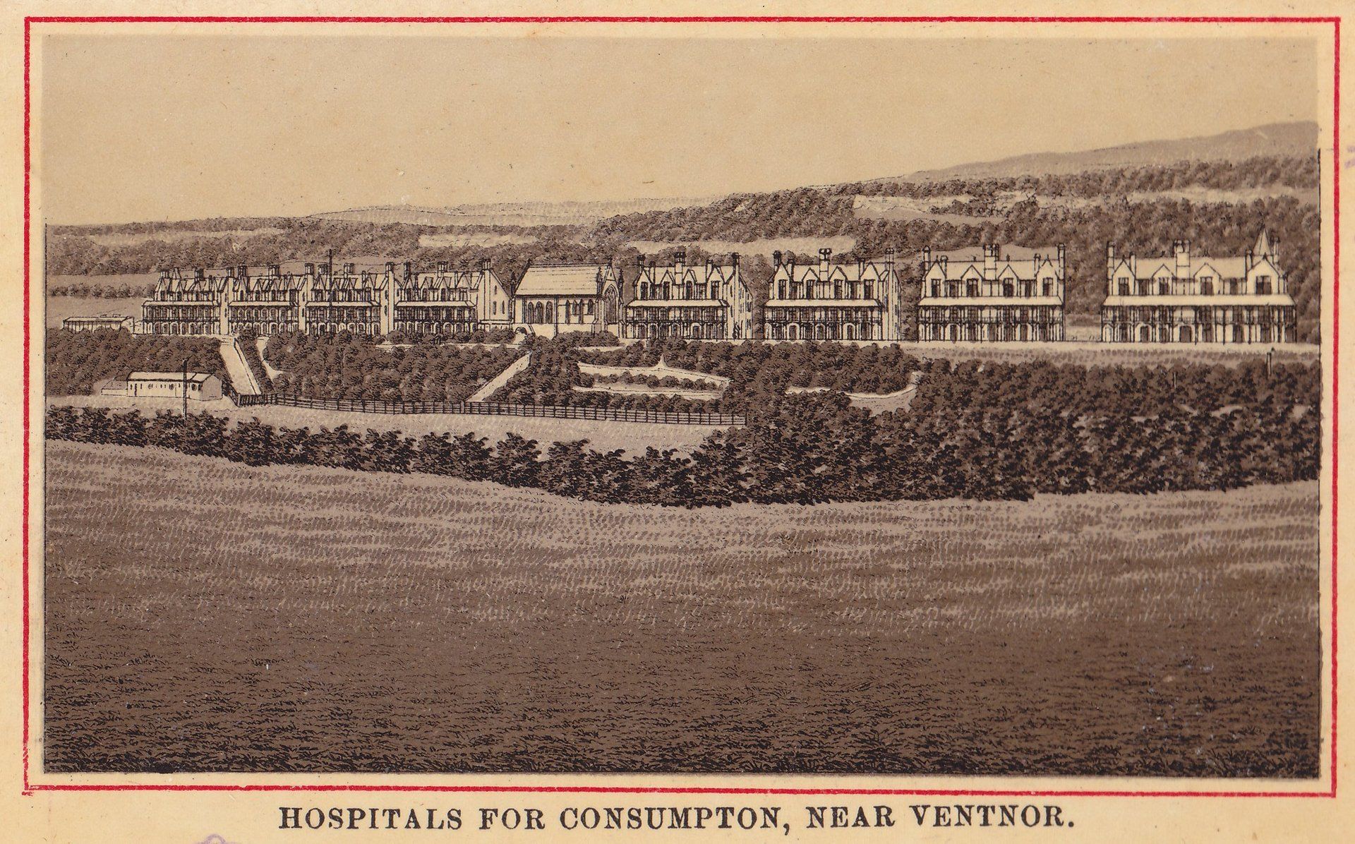 HOSPITALS FOR CONSUMPTON, NEAR VENTNOR.