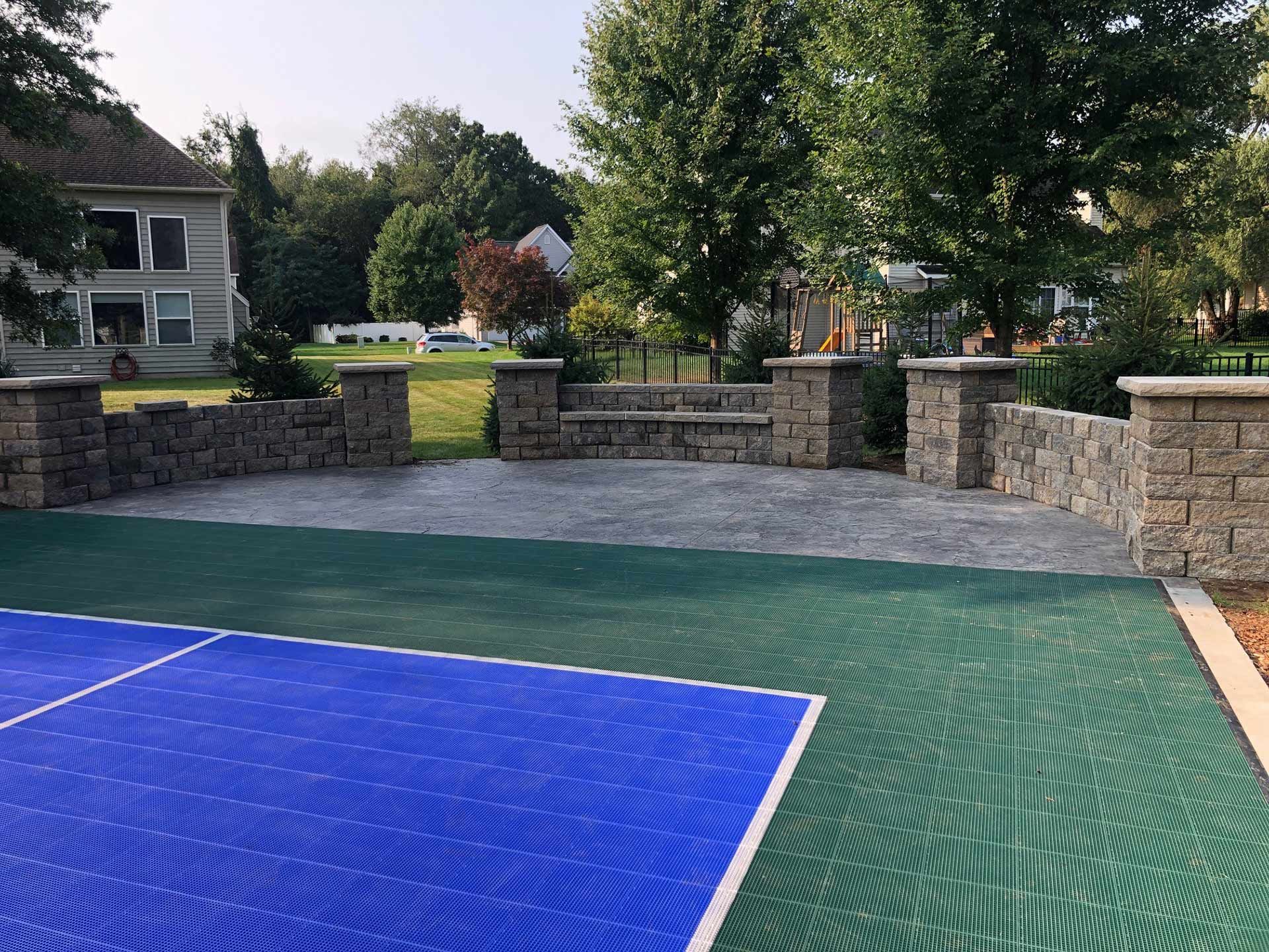 Retaining Wall — Portage, MI — Earth Works Lawn & Landscape
