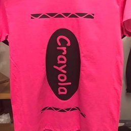 caption printed t-shirt