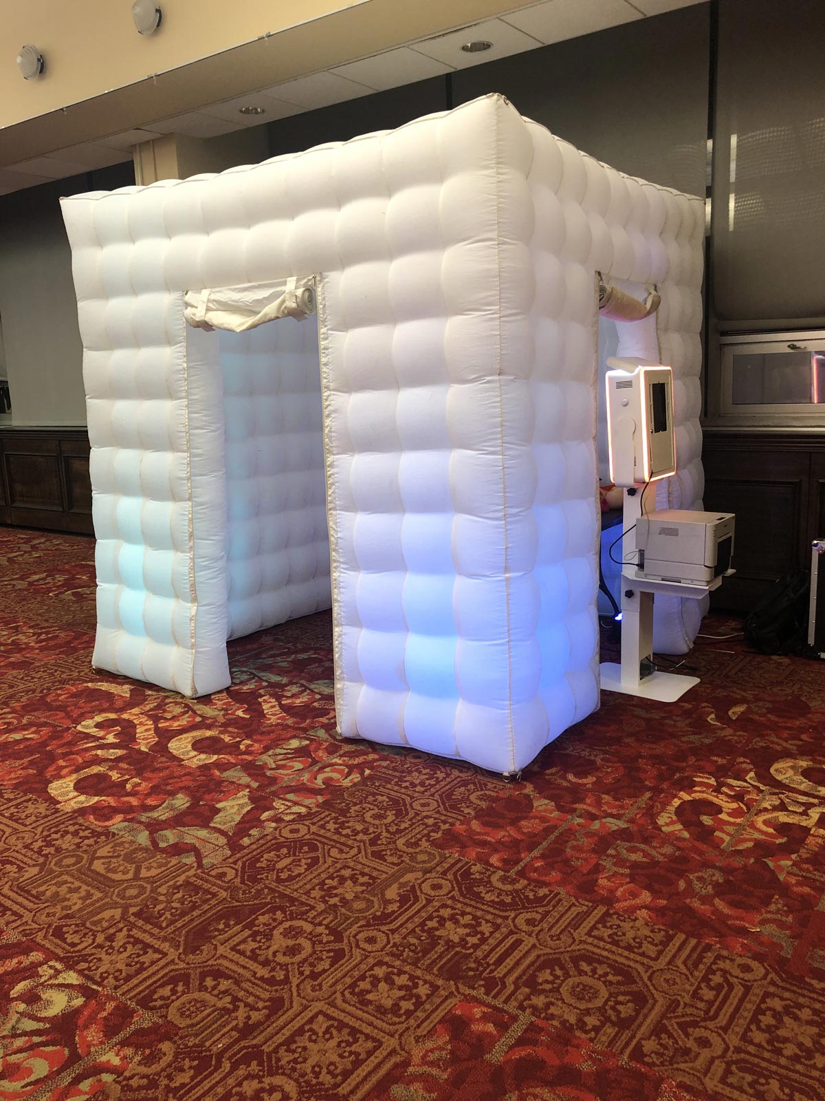 White Inflatable Photo Booth — Queens, NY — AIP Event Group