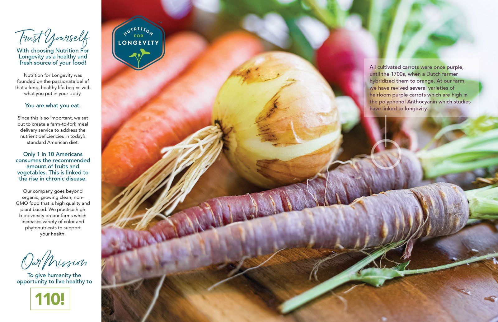 Carrots , onions and radishes are on a wooden cutting board.