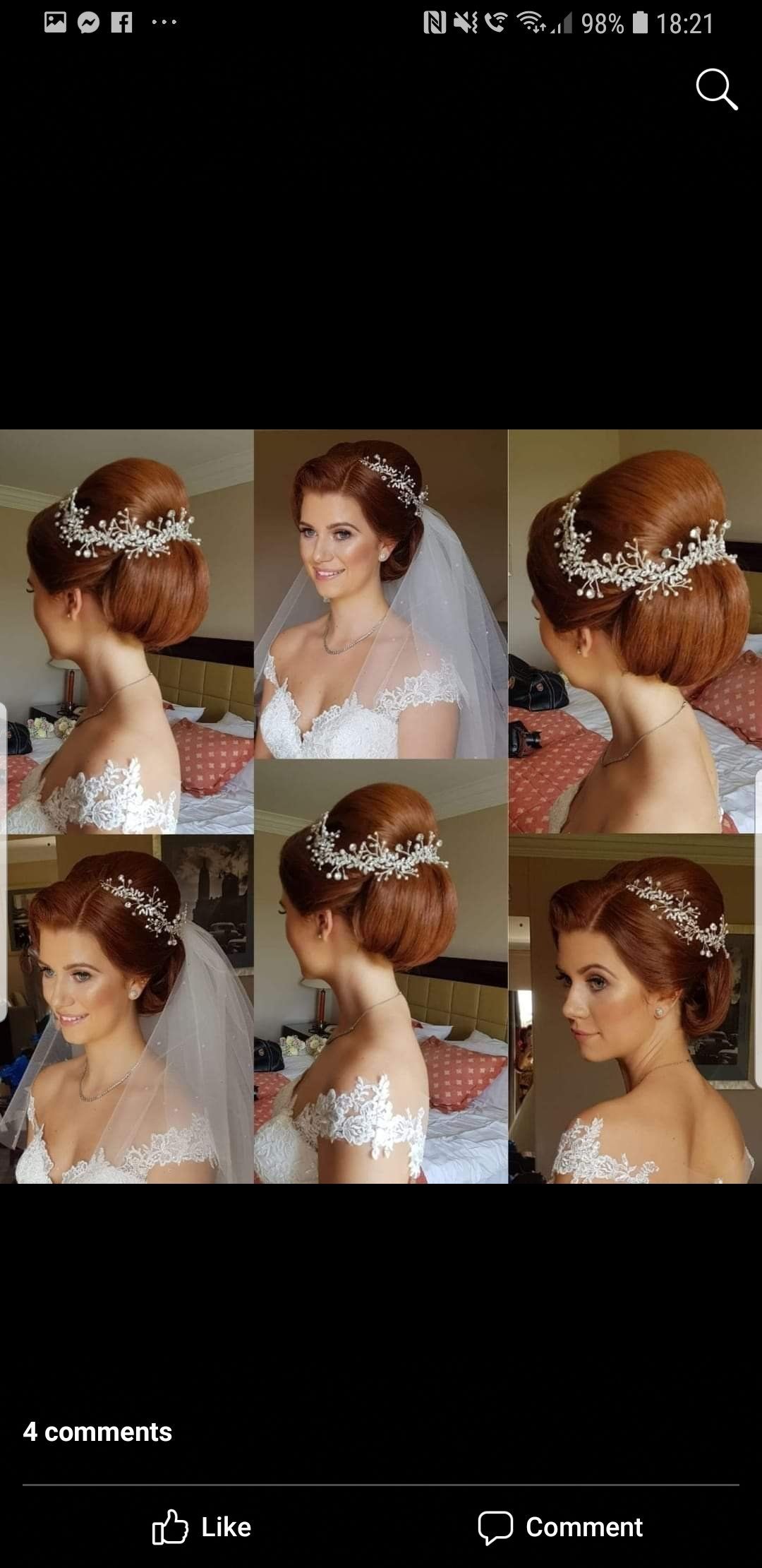 pure elegance bridal hair services in middlesbrough