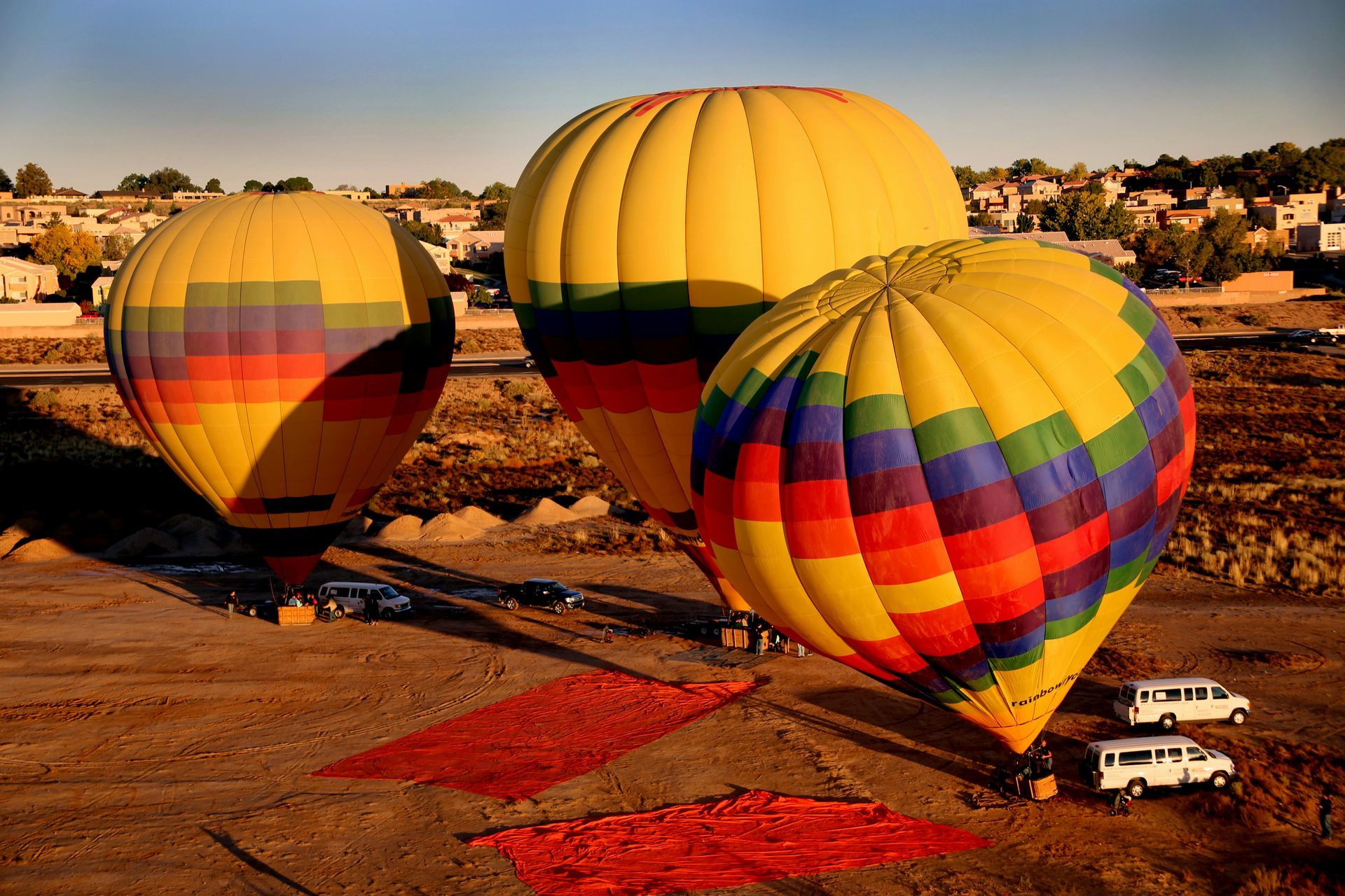 Albuquerque Hot Air Balloon. 