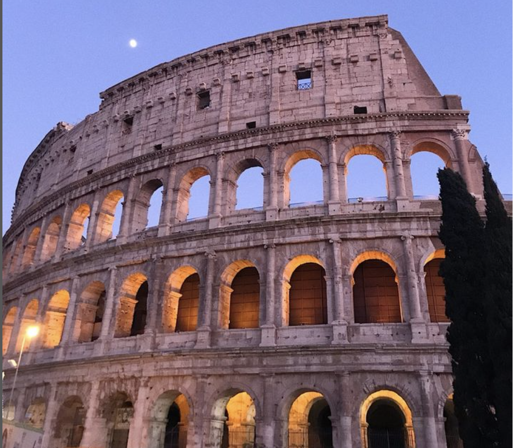 A picture of the Colosseum.