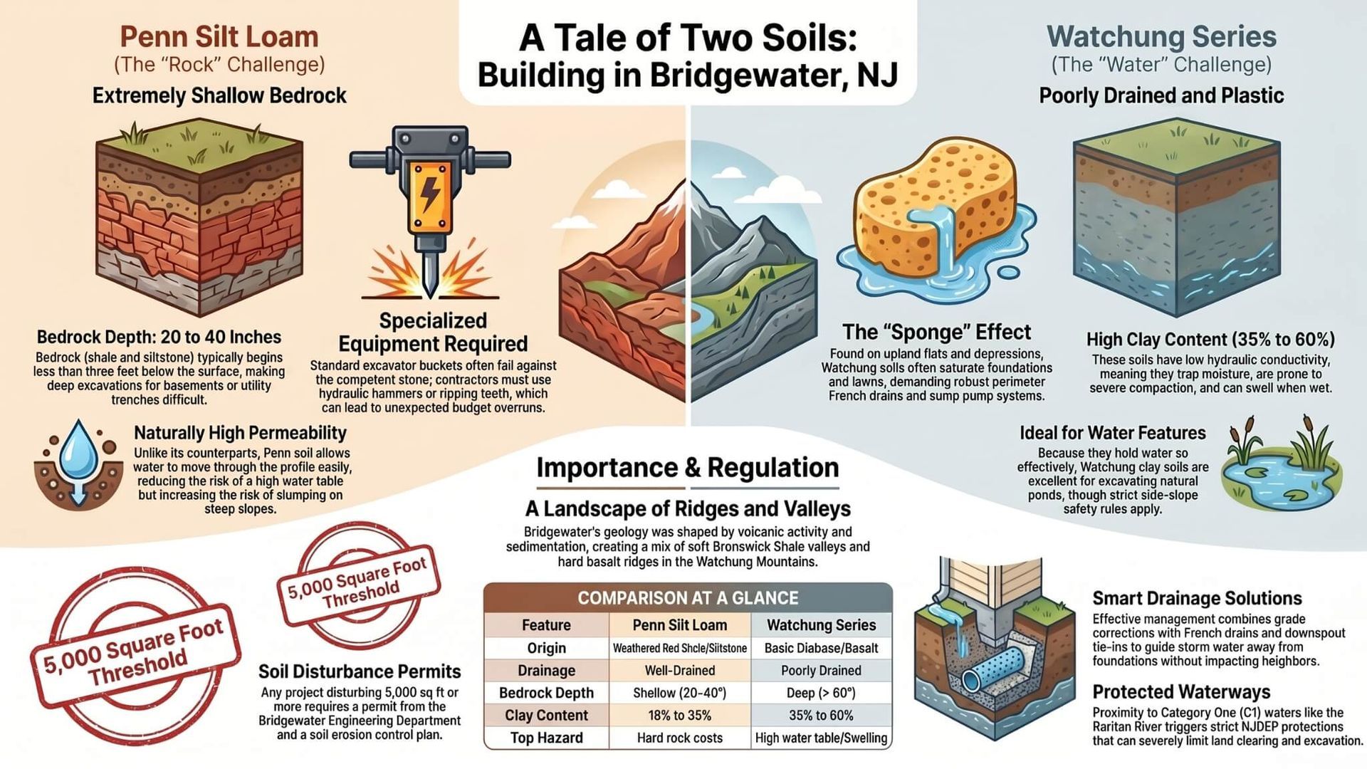 Bridgewater Soil Types (Penn, Watchun)