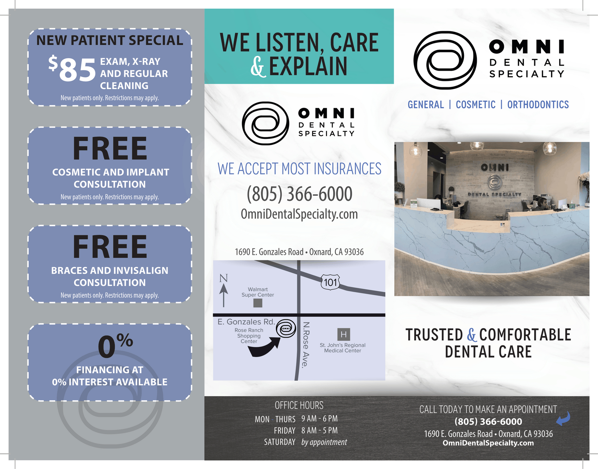 BROCHURES   (Trifold 8.5x11)