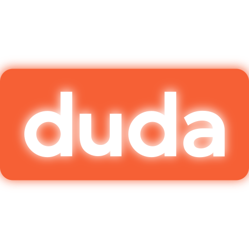 A red button with the word duda written on it.
