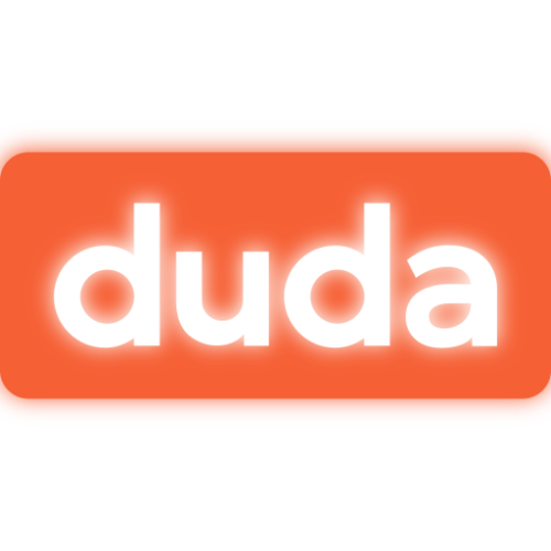 Duda logo: White 