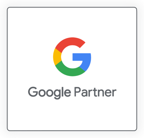 Google Partner badge with Google logo.