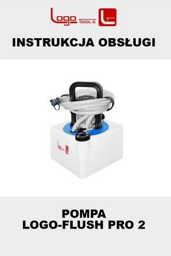Instrukcja POMPA LOGO FLUSH-PRO 2