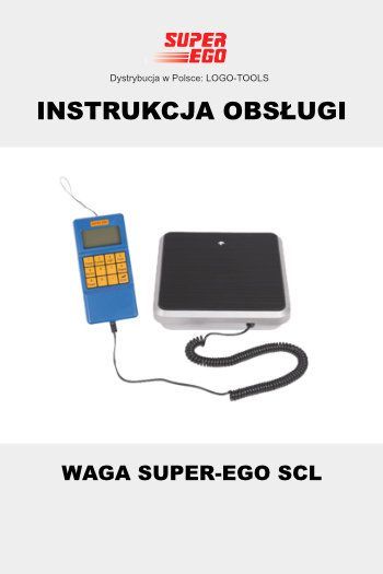 INSTRUKCJA OBSŁUGI SEGO SCL waga